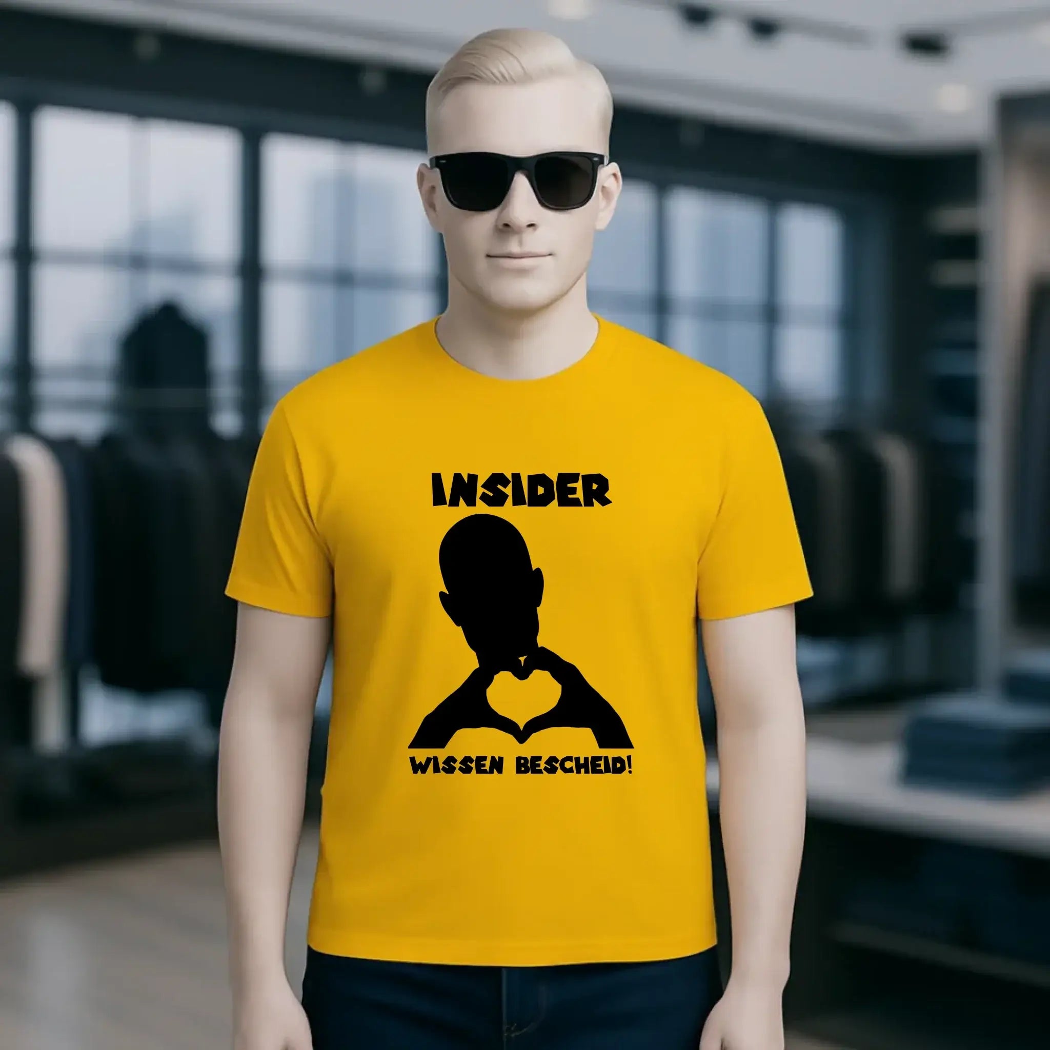 Keine Frage, ich liebe Dich auch! • personalisierbarer / personalisierter Text • Unisex Premium T-Shirt XS-5XL aus Bio-Baumwolle für Damen & Herren • Exklusivdesign • personalisiert