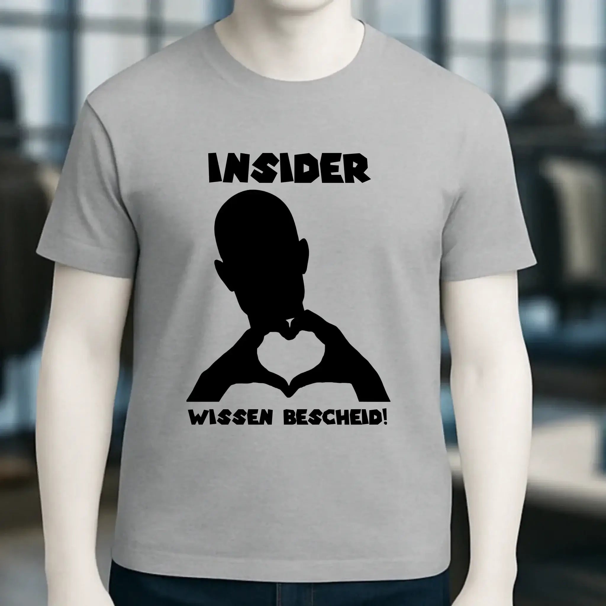 Keine Frage, ich liebe Dich auch! • personalisierbarer / personalisierter Text • Unisex Premium T-Shirt XS-5XL aus Bio-Baumwolle für Damen & Herren • Exklusivdesign • personalisiert