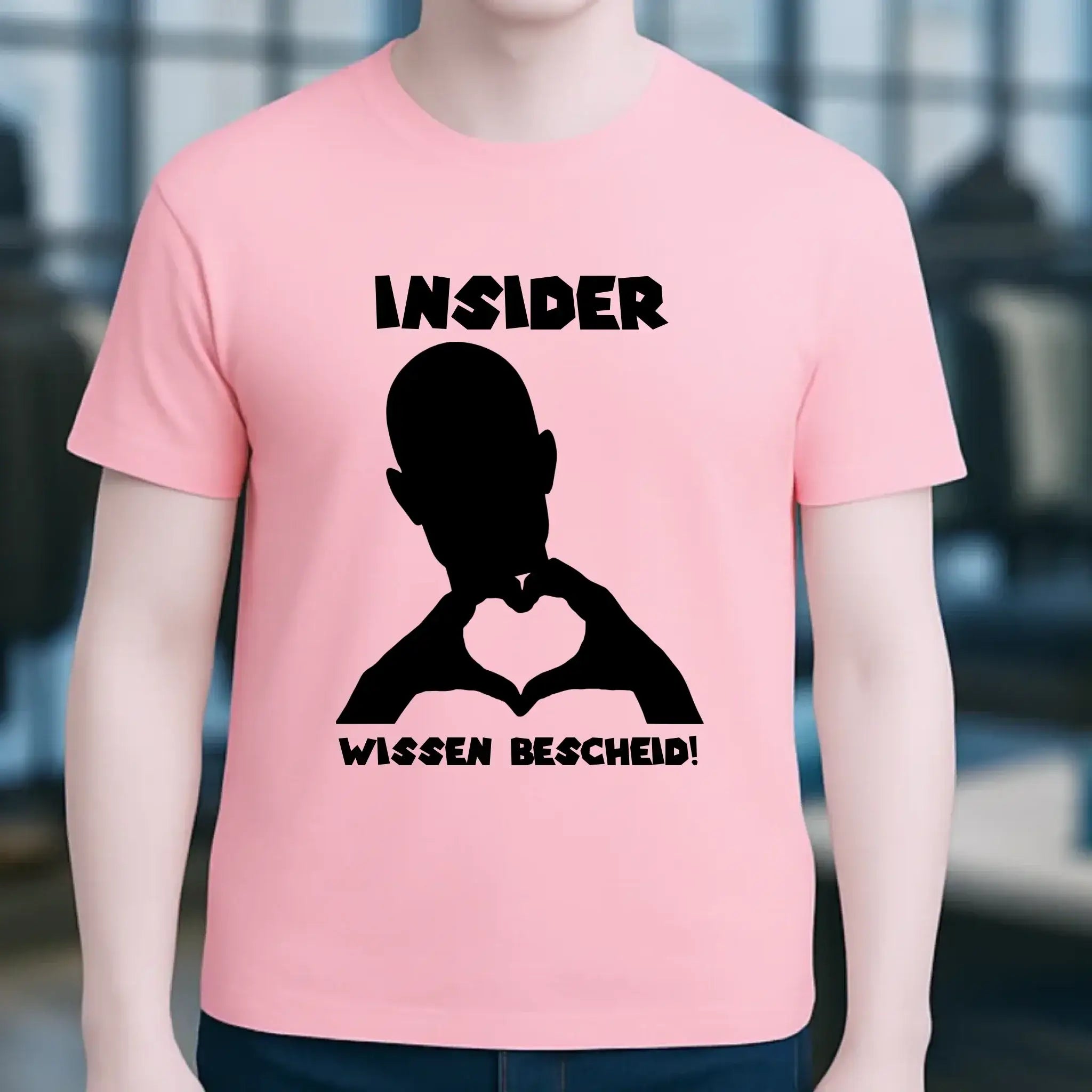 Keine Frage, ich liebe Dich auch! • personalisierbarer / personalisierter Text • Unisex Premium T-Shirt XS-5XL aus Bio-Baumwolle für Damen & Herren • Exklusivdesign • personalisiert