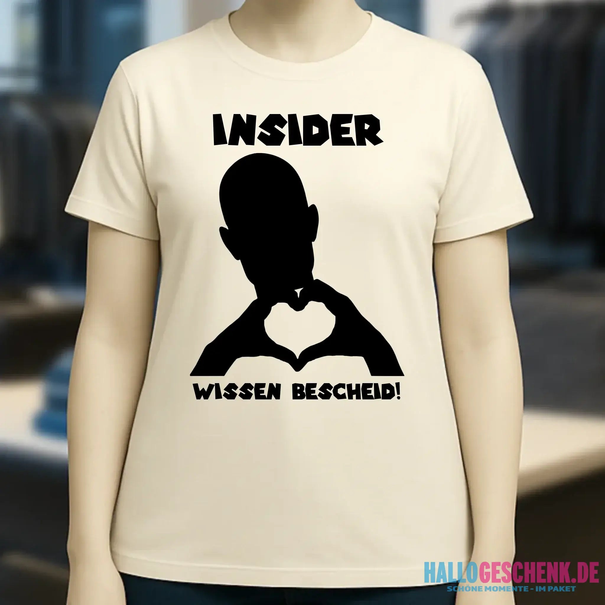 Keine Frage, ich liebe Dich auch! • personalisierbarer / personalisierter Text • Ladies Premium T-Shirt XS-2XL aus Bio-Baumwolle für Damen • Exklusivdesign • personalisiert • Motivauswahl • personalisierbar