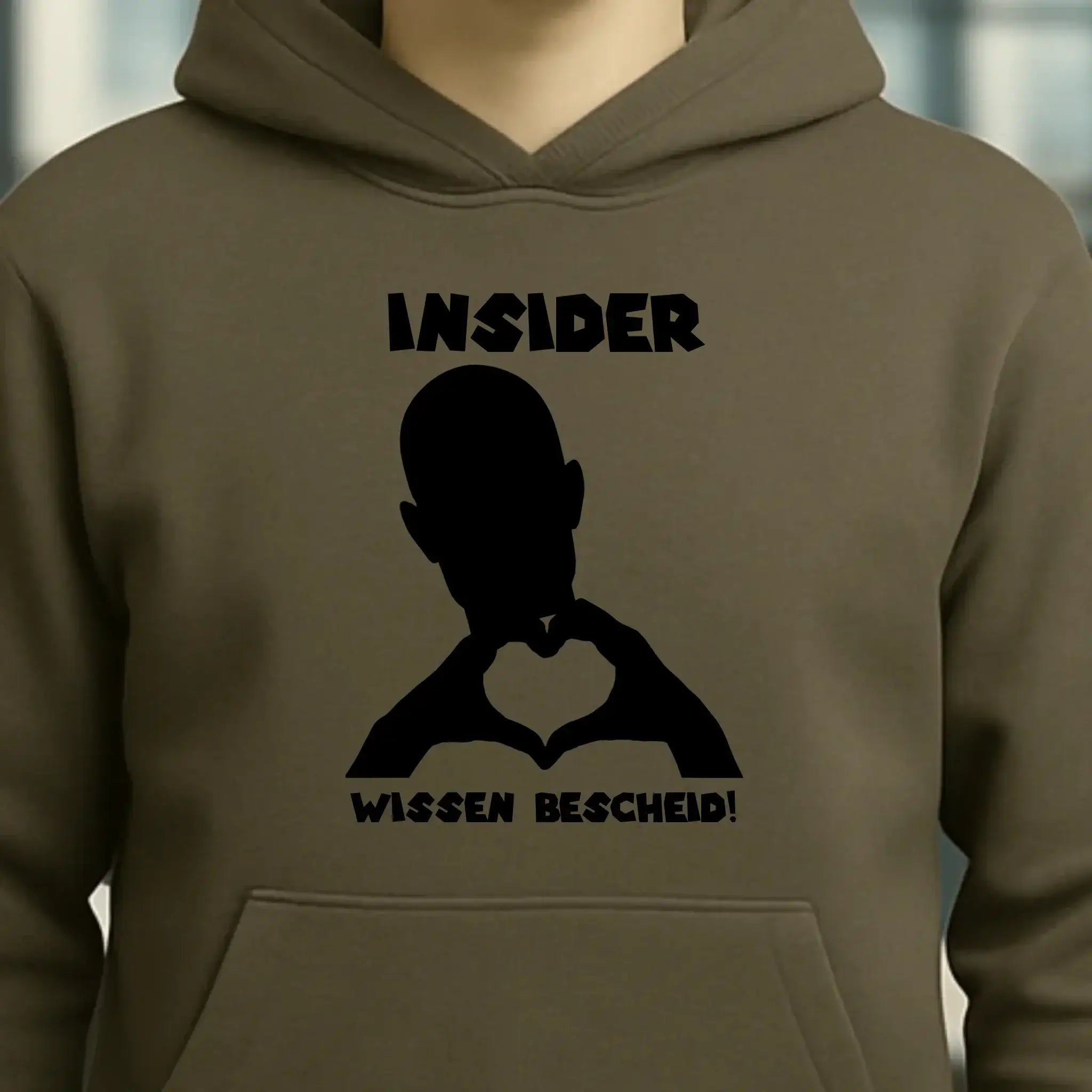 Keine Frage, ich liebe Dich auch! • personalisierter Text • Unisex Premium Hoodie XS-5XL aus Bio-Baumwolle für Damen & Herren • Exklusivdesign • personalisiert