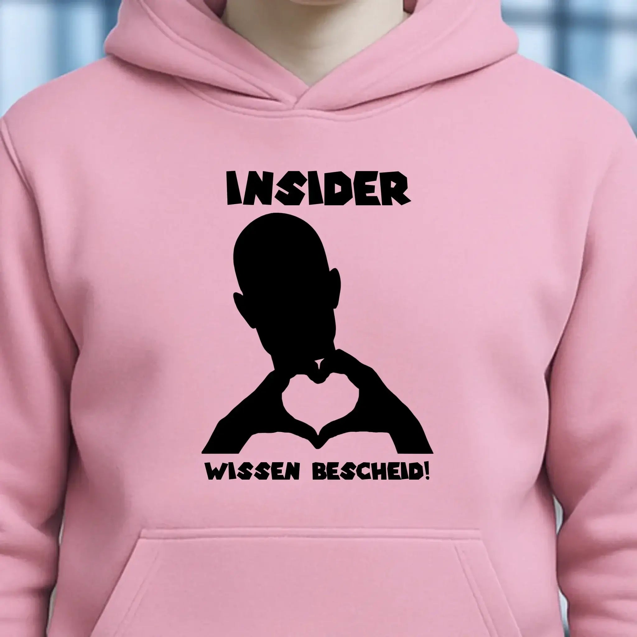 Keine Frage, ich liebe Dich auch! • personalisierter Text • Unisex Premium Hoodie XS-5XL aus Bio-Baumwolle für Damen & Herren • Exklusivdesign • personalisiert