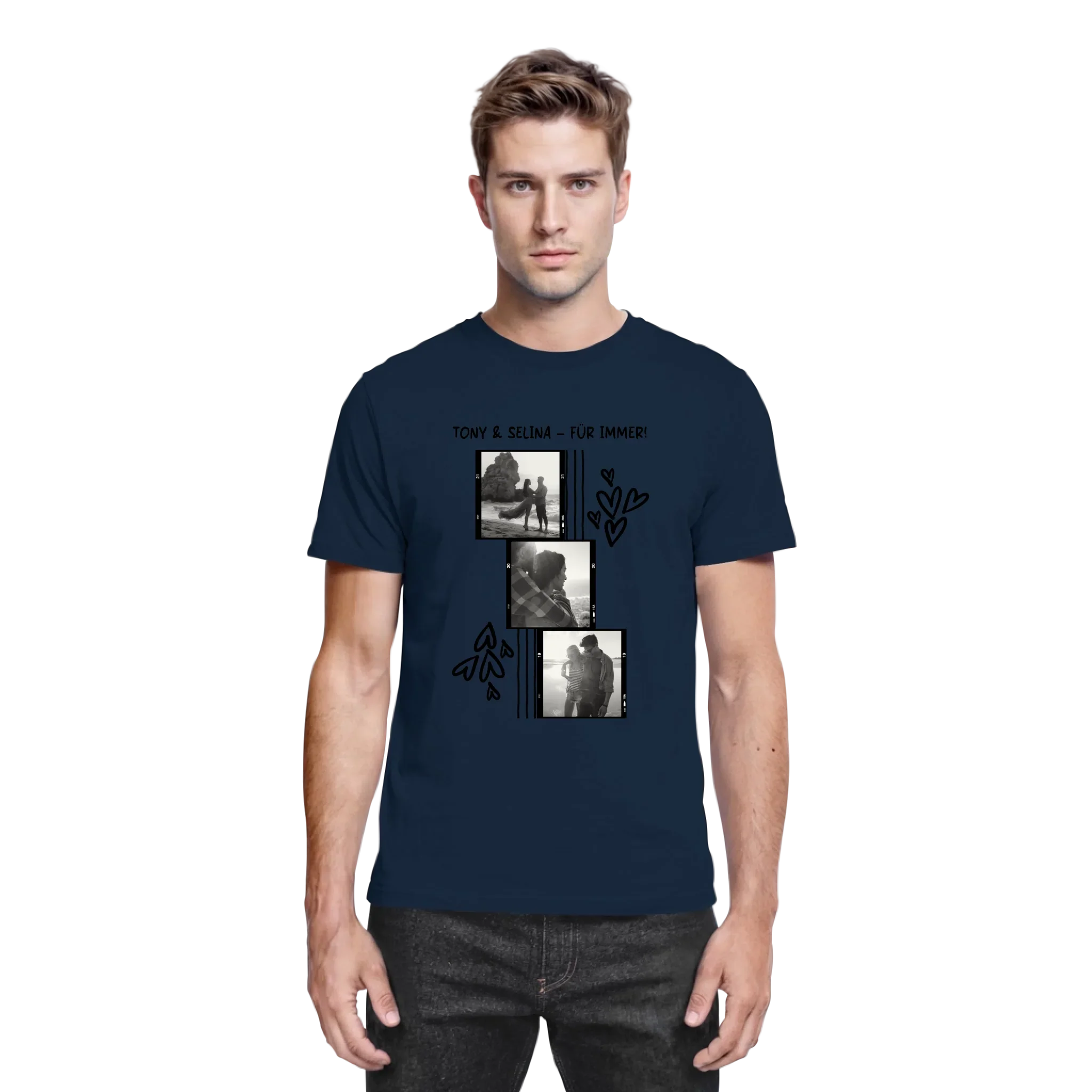 KI-Cartoon-Effekt • mehrere Artikel • ’Statement-Collection’ • Wunschtext • Mein Fotomotiv - personalisierbare