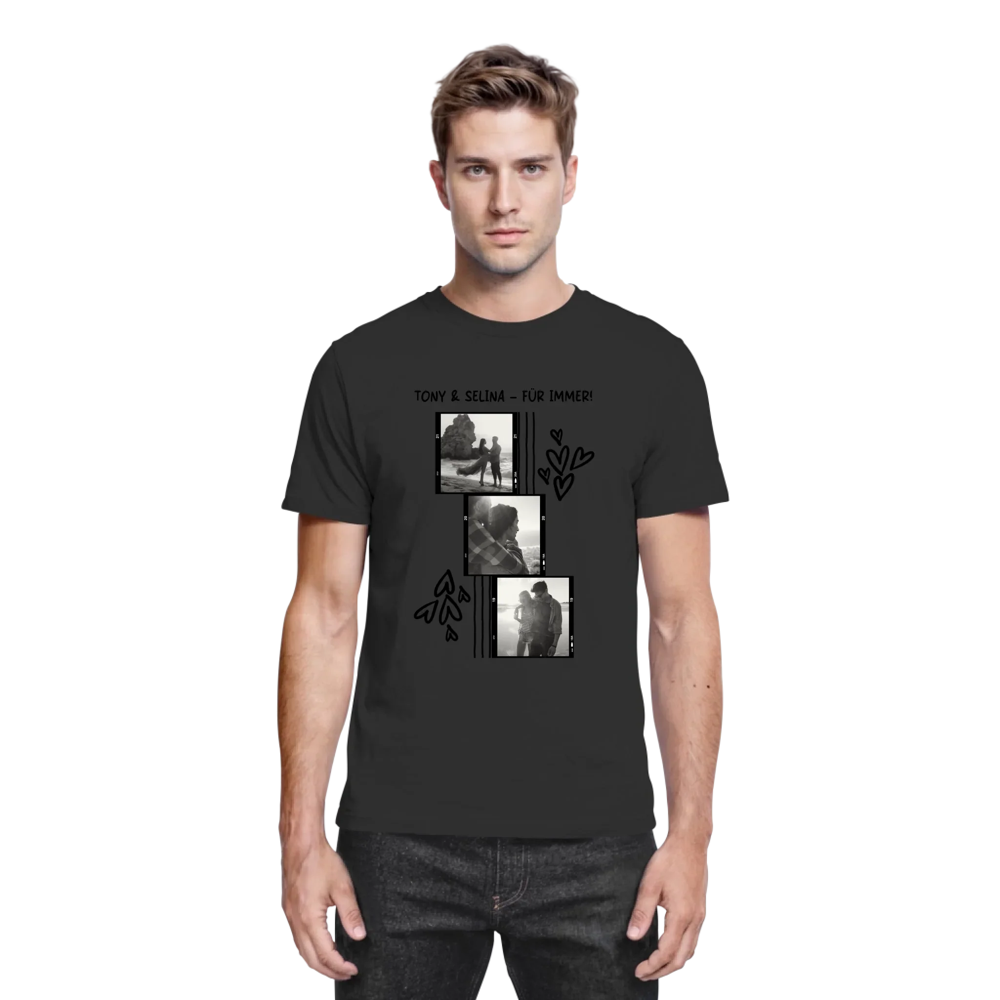 KI-Cartoon-Effekt • mehrere Artikel • ’Statement-Collection’ • Wunschtext • Mein Fotomotiv - personalisierbare