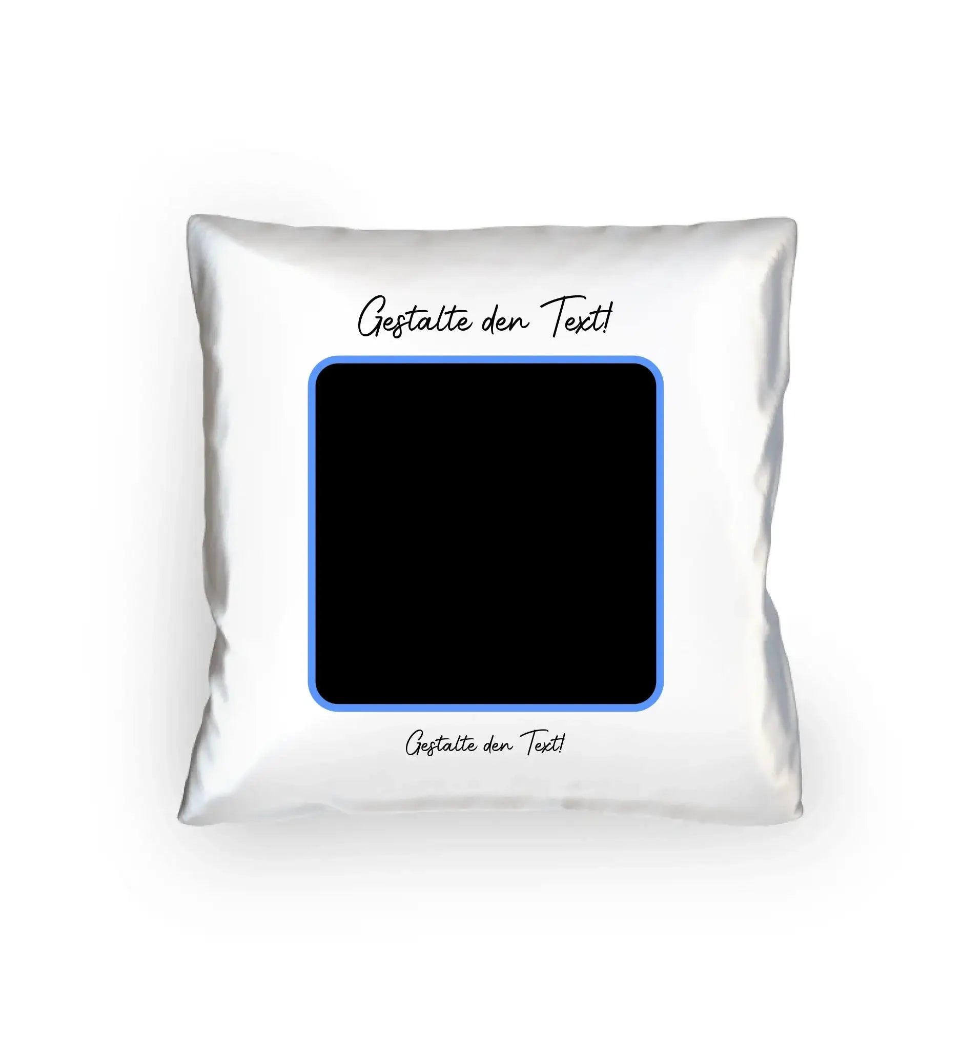 KI-Effekt: Dein Foto im Cartoon-Stil • diverse personalisierbare Artikel - Kissen 40x40 cm / White / 40cm-x-40cm