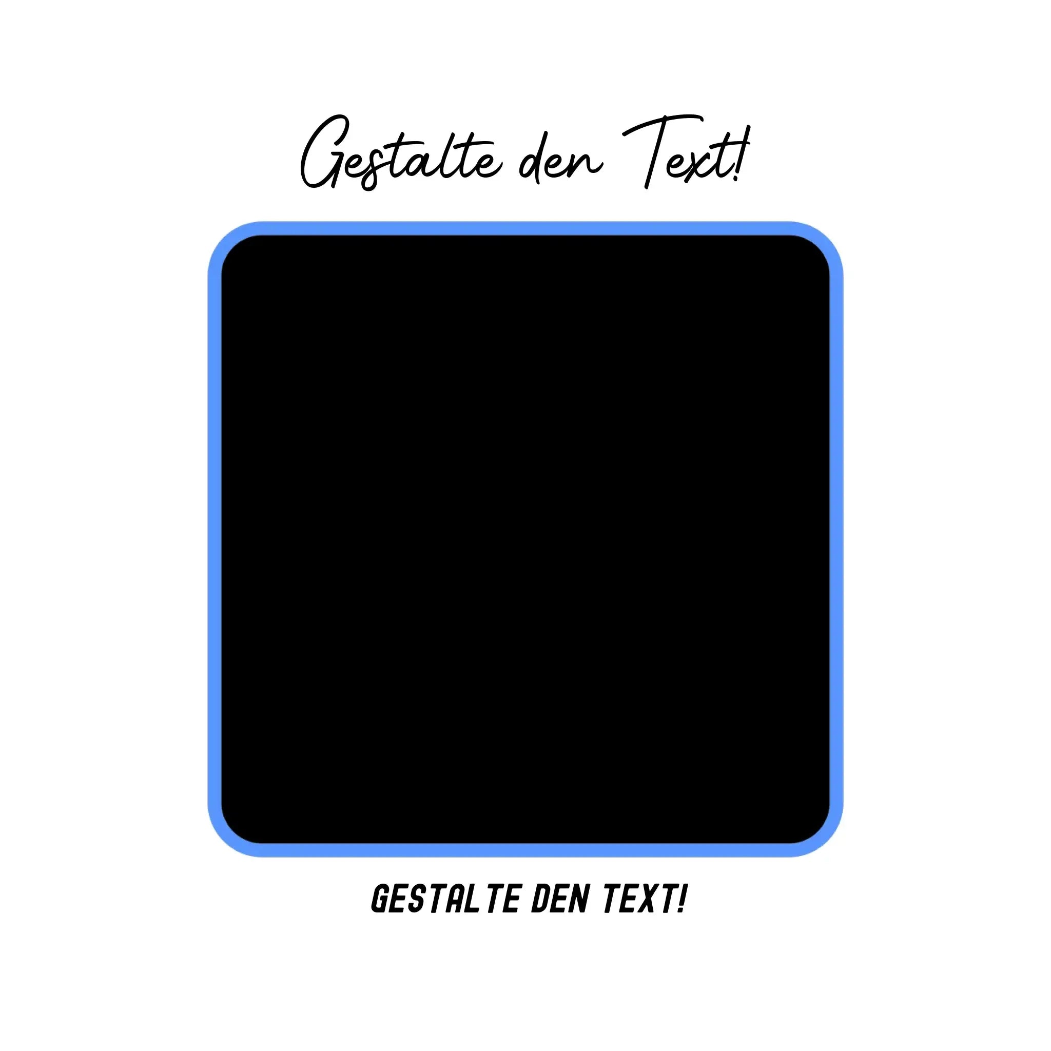 KI-Effekt: Dein Foto im Gamers-Stil • diverse personalisierbare Artikel - Sticker 20x20 cm / White / OneSize