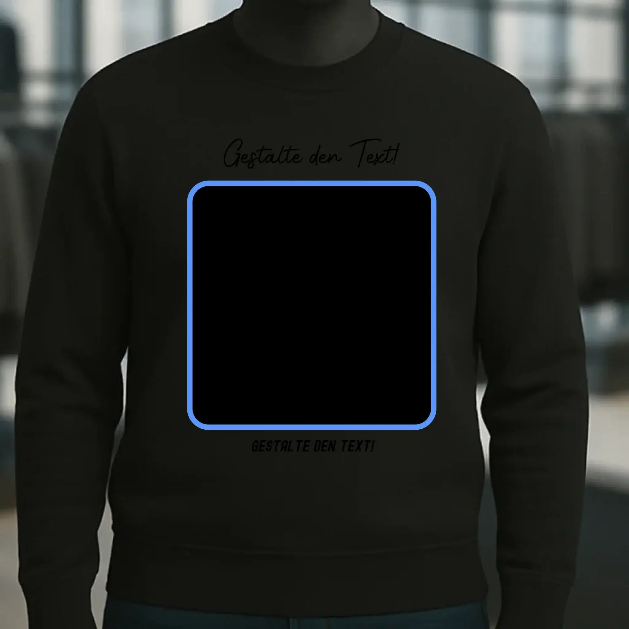 Sewatshirt-2-Crop Black HGDE Master