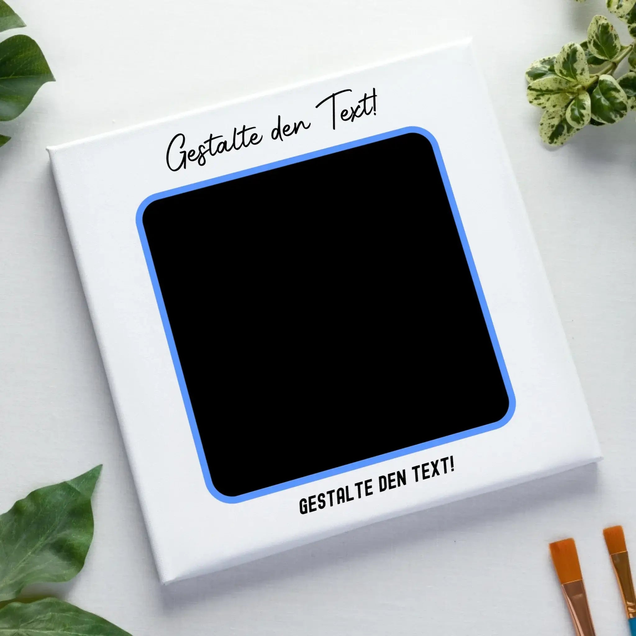 KI-Effekt: Dein Foto im Gamers-Stil • diverse personalisierbare Artikel - Leinwand / Standard / 20cm-x-20xm - KI-Effekte