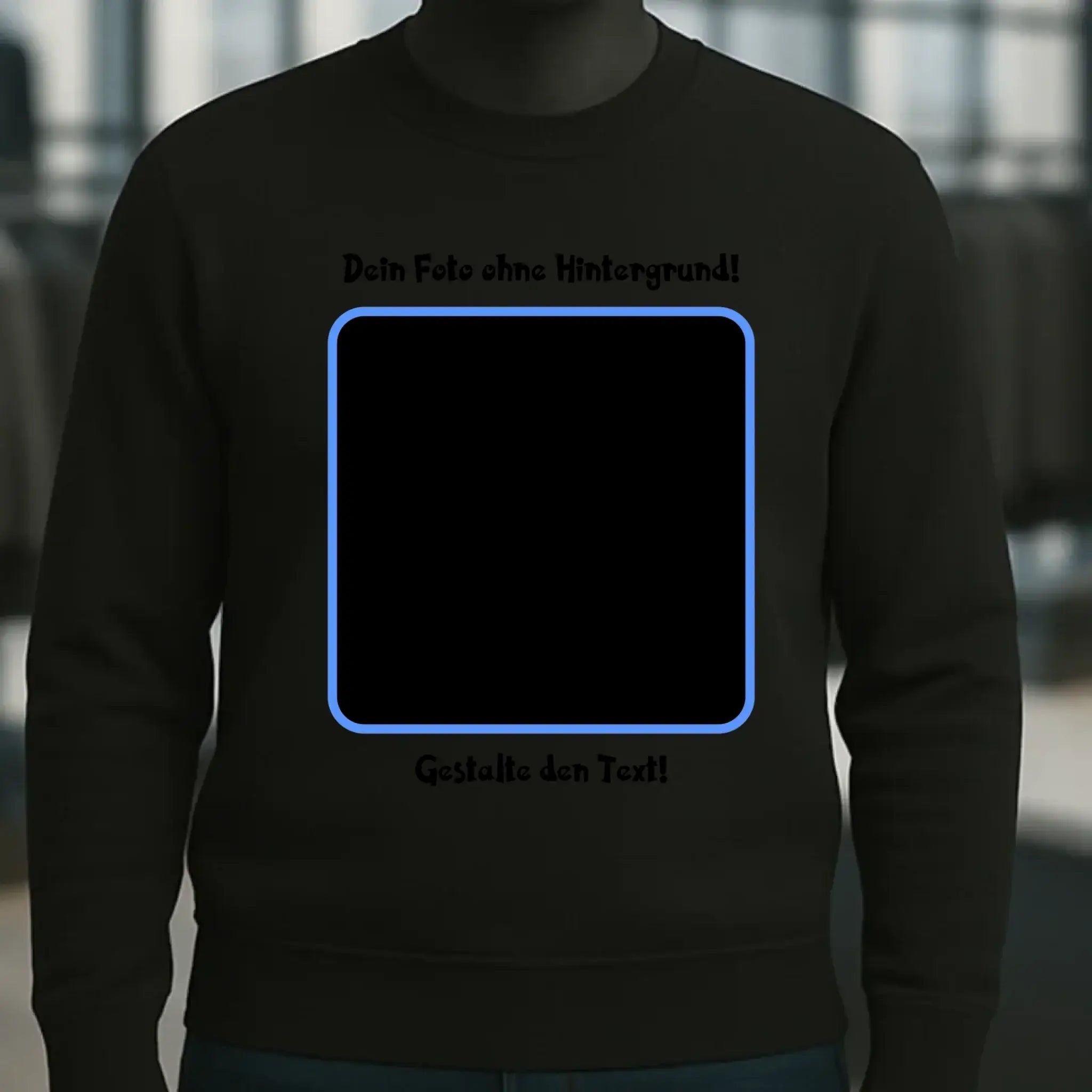 Sewatshirt-2-Crop Black HGDE Master