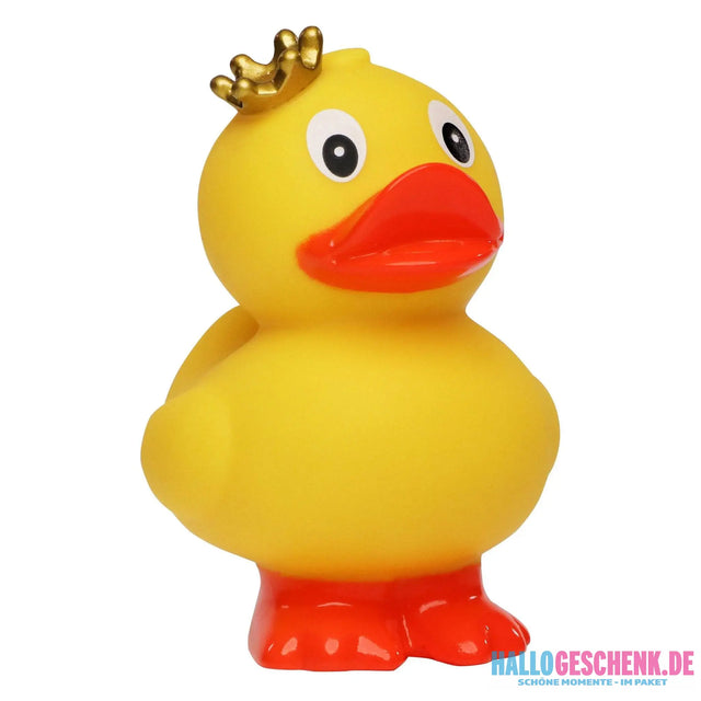 Krone • Quietsche-Ente / Badeente stehend