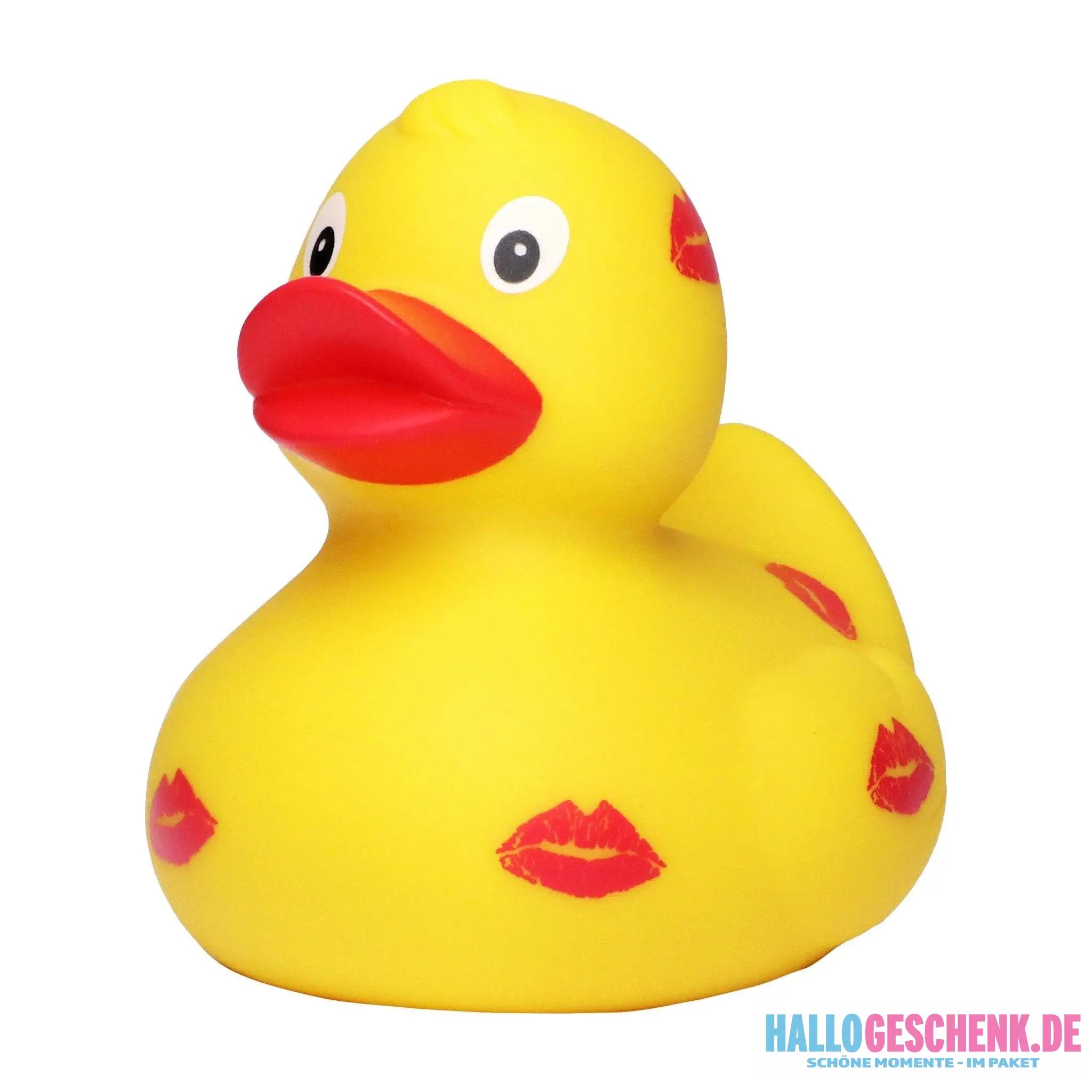 Küss mich • Knutschen • Lippen • Liebe • Beziehung • Jahrestag • Hochzeit • Valentin • Quietsche-Ente / Badeente