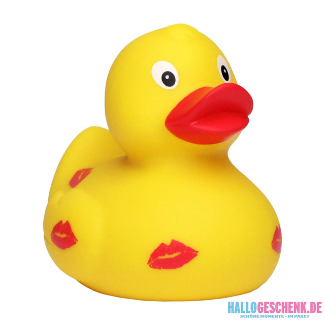 Küss mich • Knutschen • Lippen • Liebe • Beziehung • Jahrestag • Hochzeit • Valentin • Quietsche-Ente / Badeente