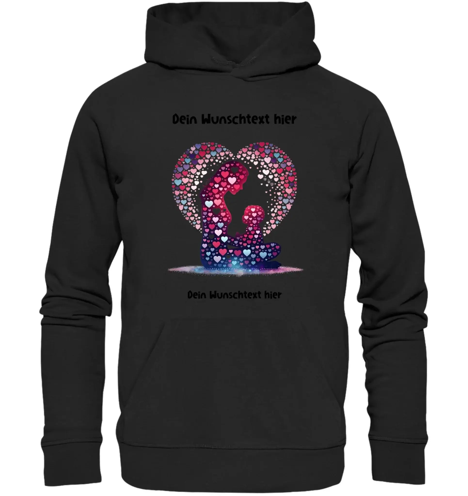 Lache Liebe Lebe • mehrere Artikel • ’Statement-Collection’ • Wunschtext • Mein Motiv • Beste Mama - Unisex Hoodie