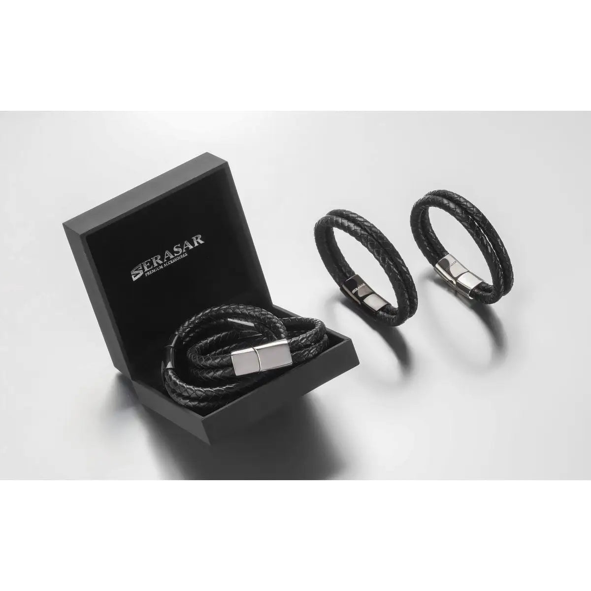 Lederarmband "Double"