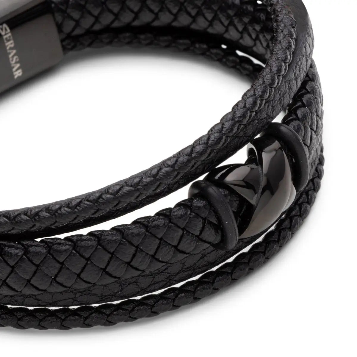Lederarmband "Flake"
