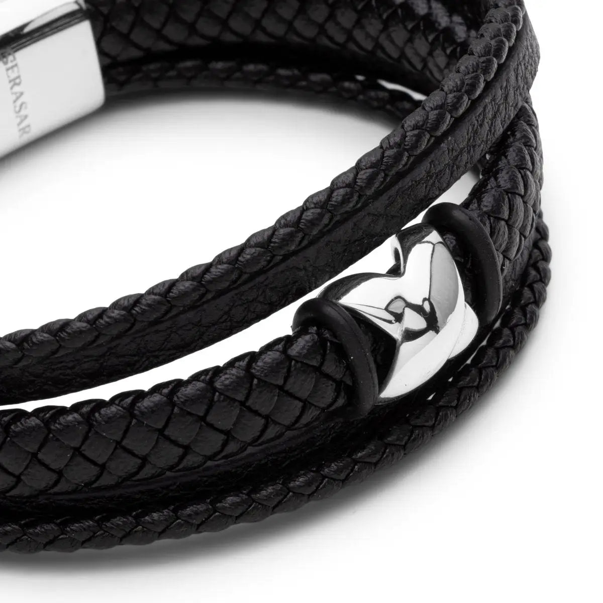 Lederarmband "Flake"