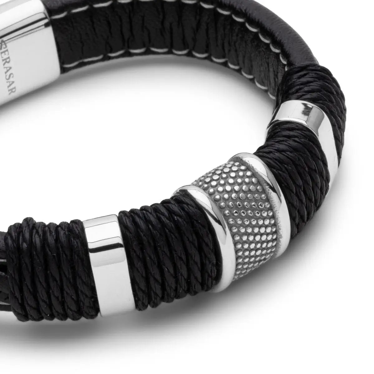 Lederarmband „Ring“