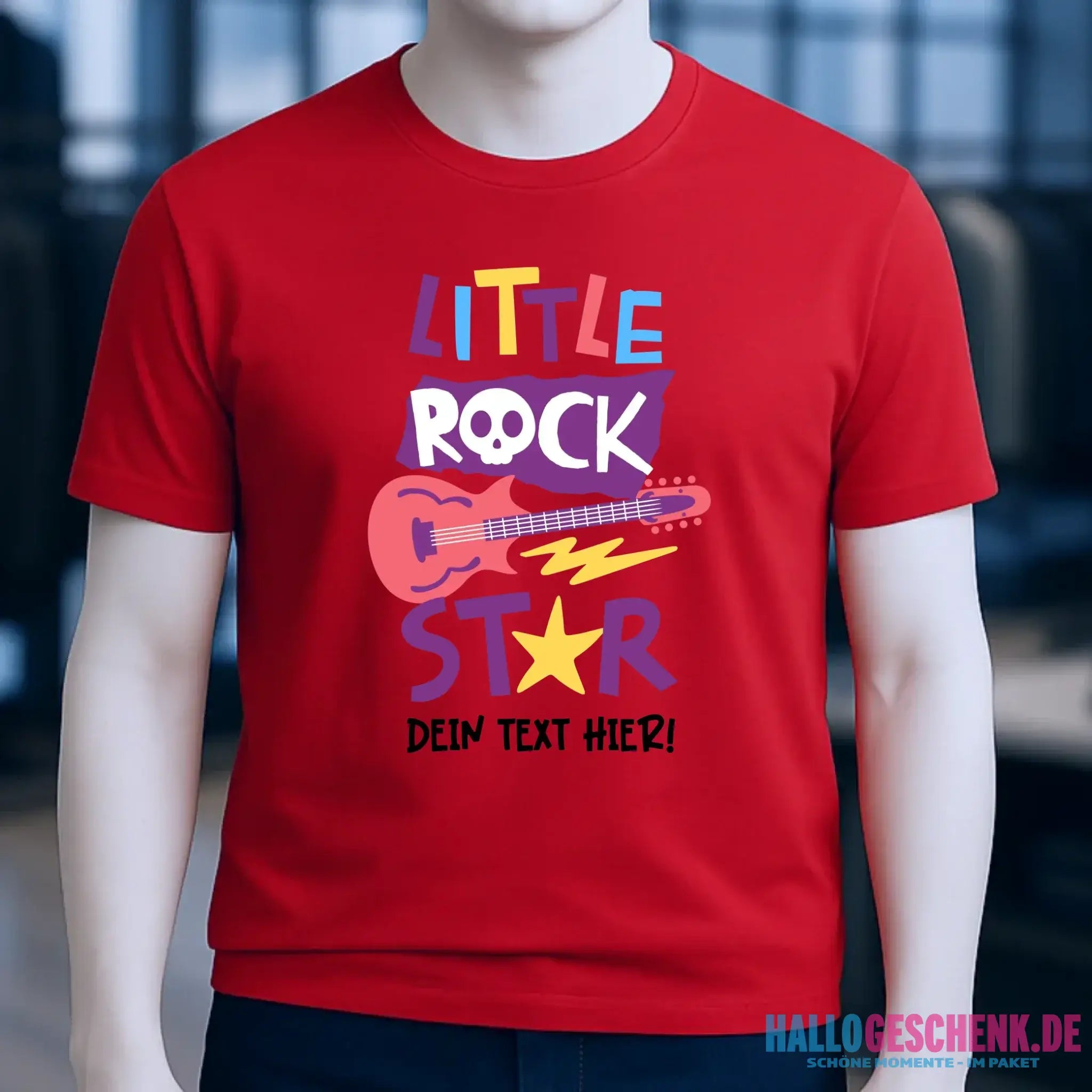 Little Rock Star 2 Motive wählbar • Unisex Premium T-Shirt XS-5XL aus Bio-Baumwolle für Herren & Damen • personalisiert • Motivprodukt