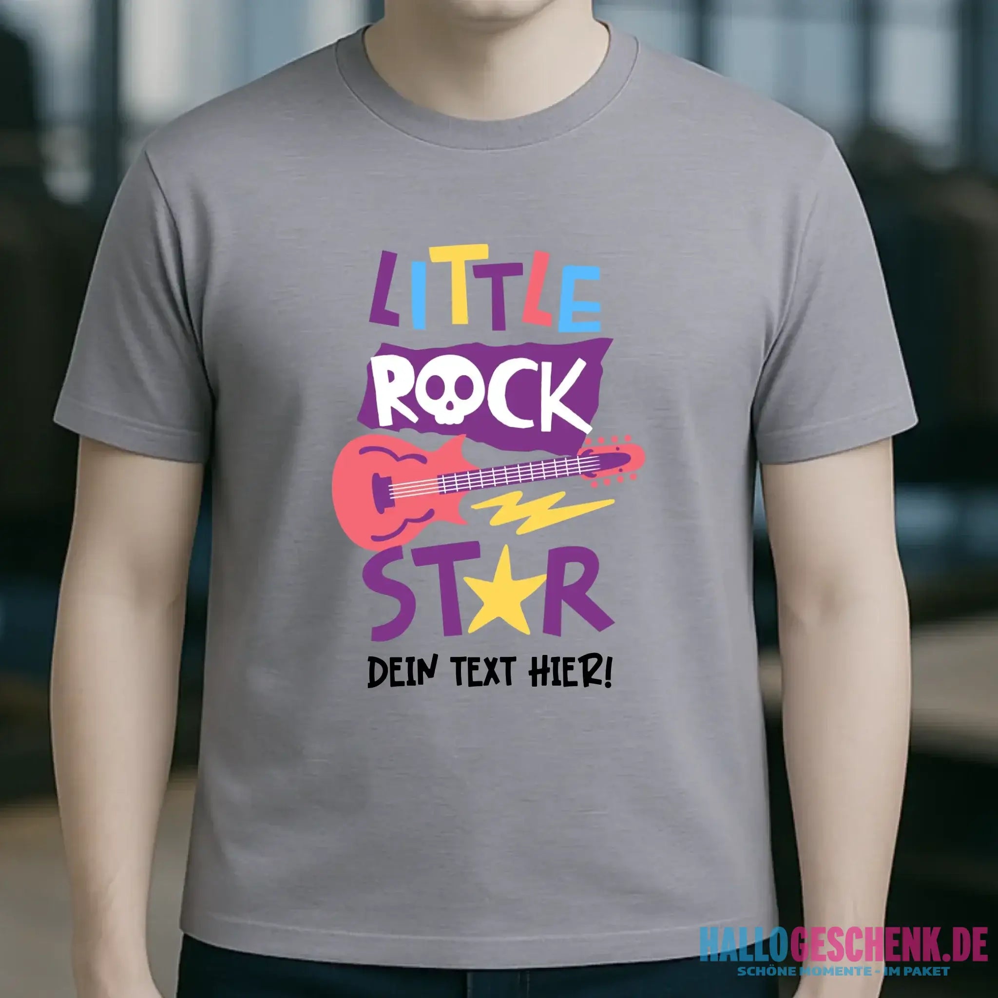 Little Rock Star 2 Motive wählbar • Unisex Premium T-Shirt XS-5XL aus Bio-Baumwolle für Herren & Damen • personalisiert • Motivprodukt
