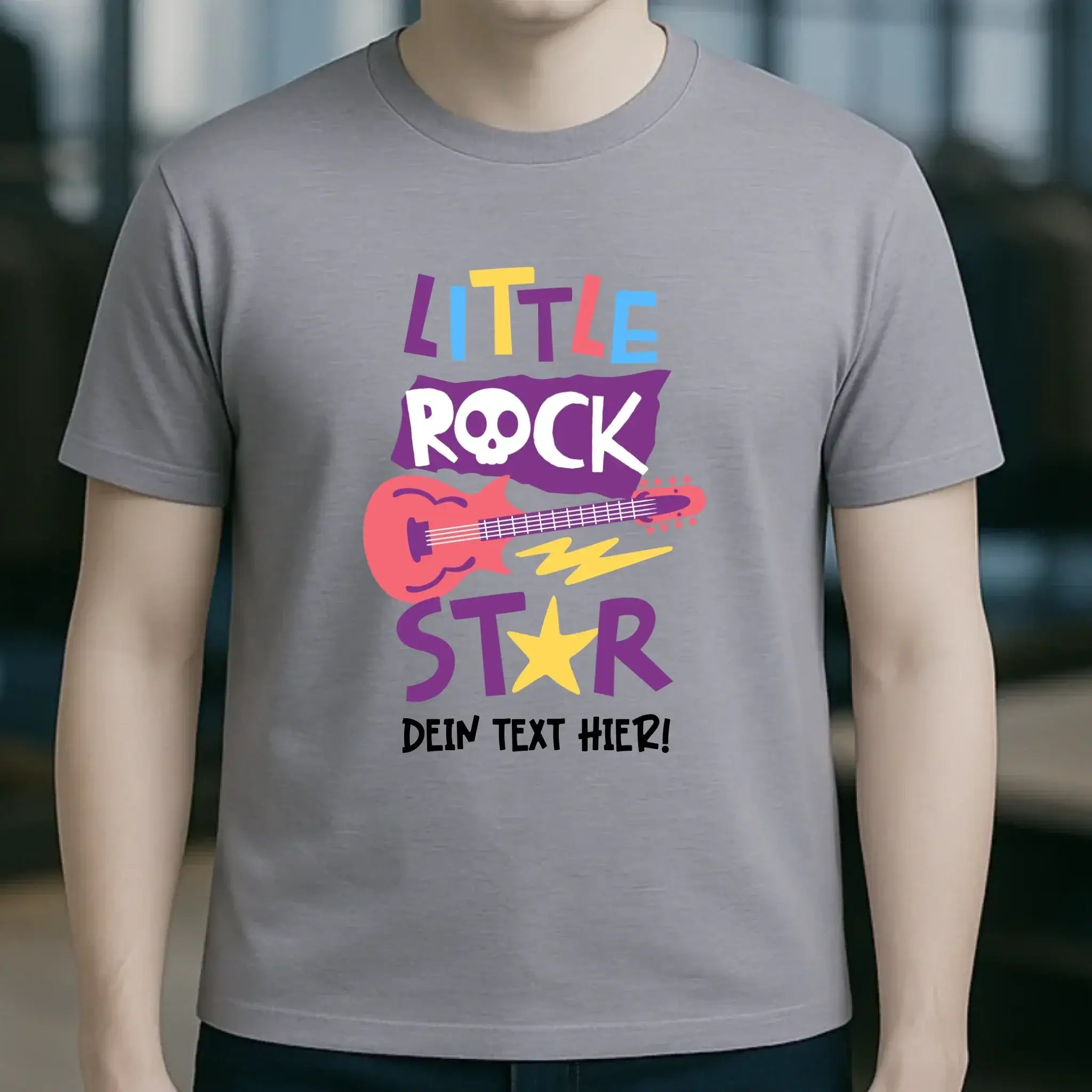 Little Rock Star 2 Motive wählbar • Unisex Premium T-Shirt XS-5XL aus Bio-Baumwolle für Herren & Damen • personalisiert • Motivprodukt