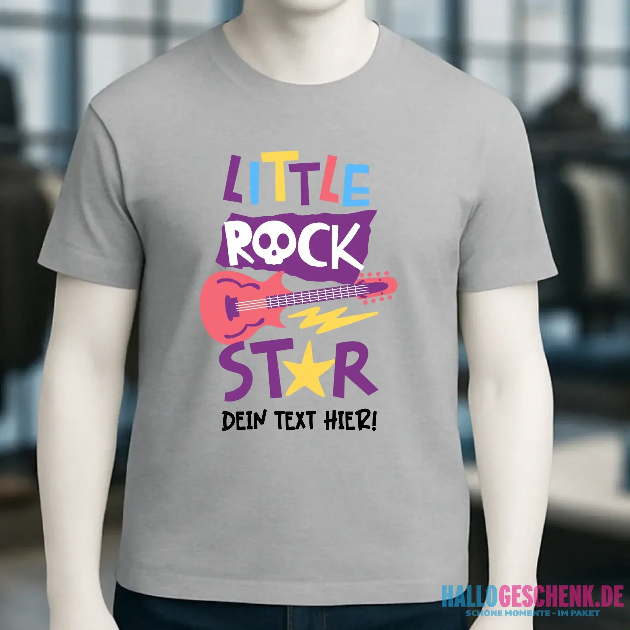 Little Rock Star 2 Motive wählbar • Unisex Premium T-Shirt XS-5XL aus Bio-Baumwolle für Herren & Damen • personalisiert • Motivprodukt