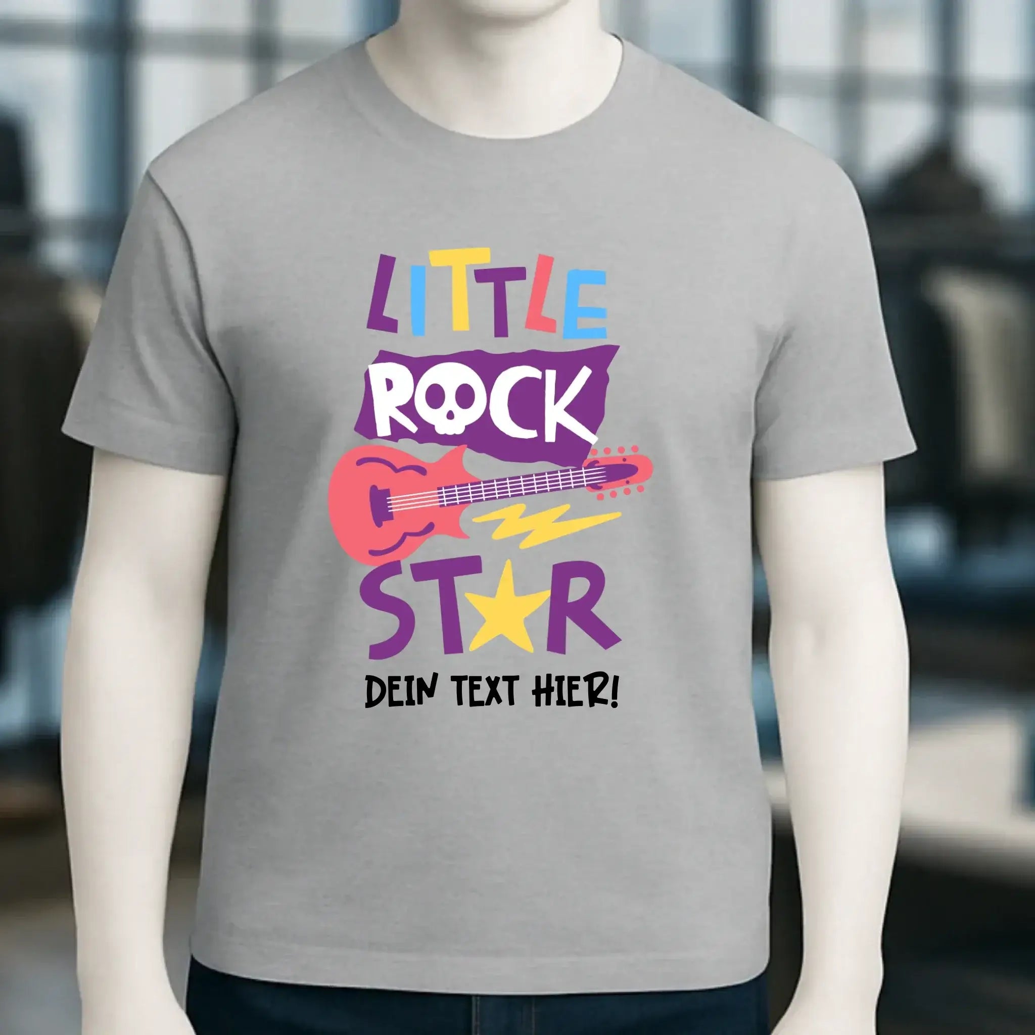 Little Rock Star 2 Motive wählbar • Unisex Premium T-Shirt XS-5XL aus Bio-Baumwolle für Herren & Damen • personalisiert • Motivprodukt