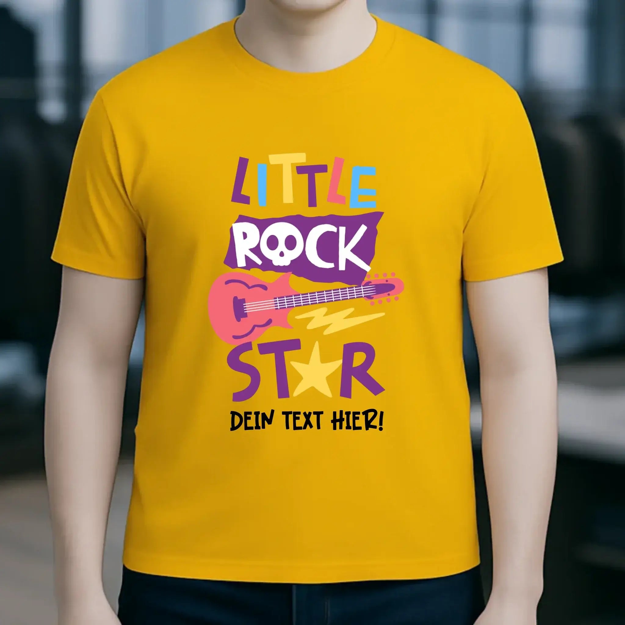 Little Rock Star 2 Motive wählbar • Unisex Premium T-Shirt XS-5XL aus Bio-Baumwolle für Herren & Damen • personalisiert • Motivprodukt