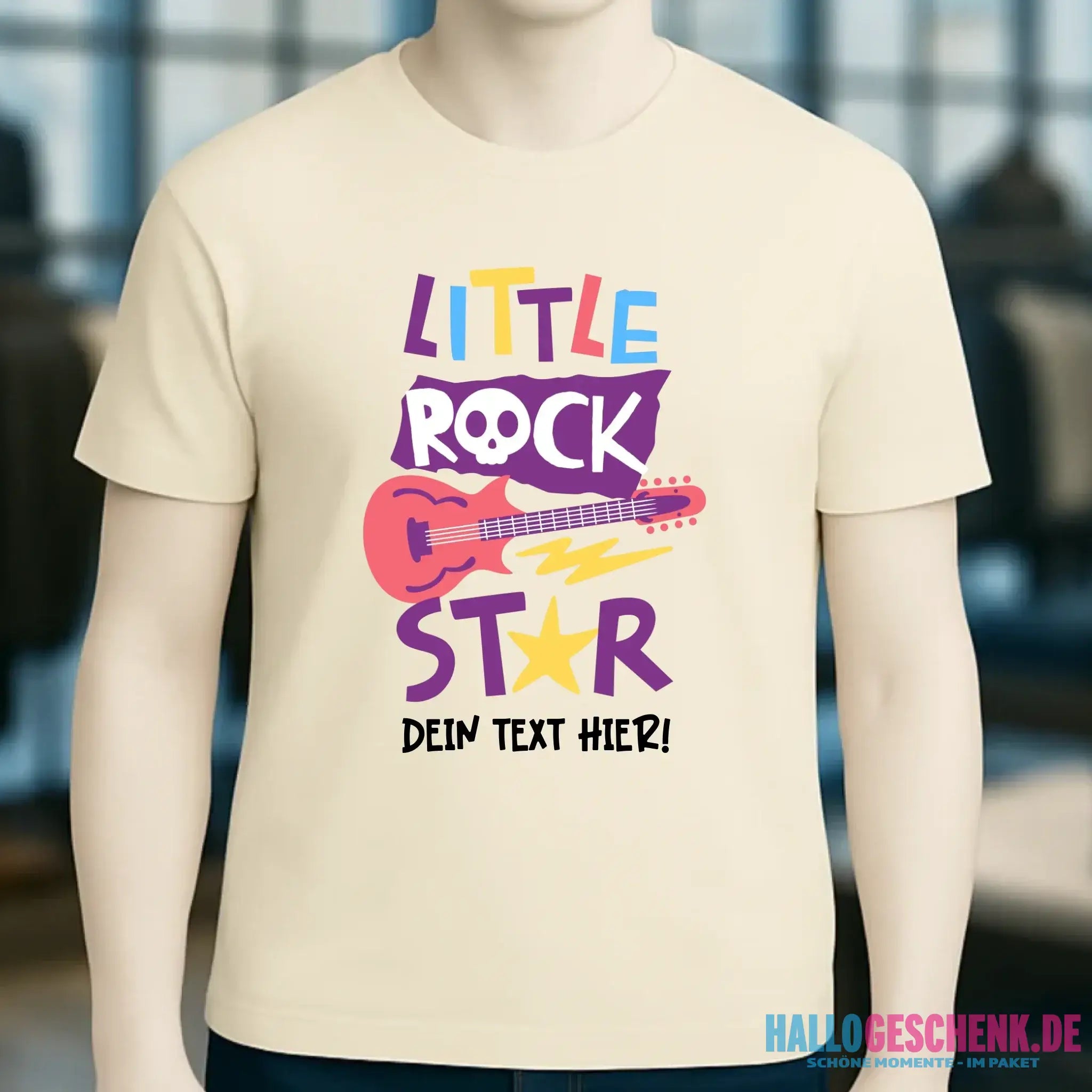 Little Rock Star 2 Motive wählbar • Unisex Premium T-Shirt XS-5XL aus Bio-Baumwolle für Herren & Damen • personalisiert • Motivprodukt