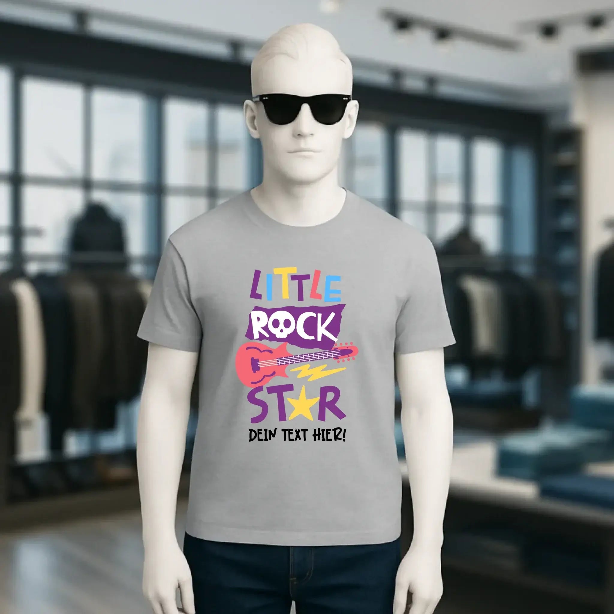 Little Rock Star 2 Motive wählbar • Unisex Premium T-Shirt XS-5XL aus Bio-Baumwolle für Herren & Damen • personalisiert • Motivprodukt