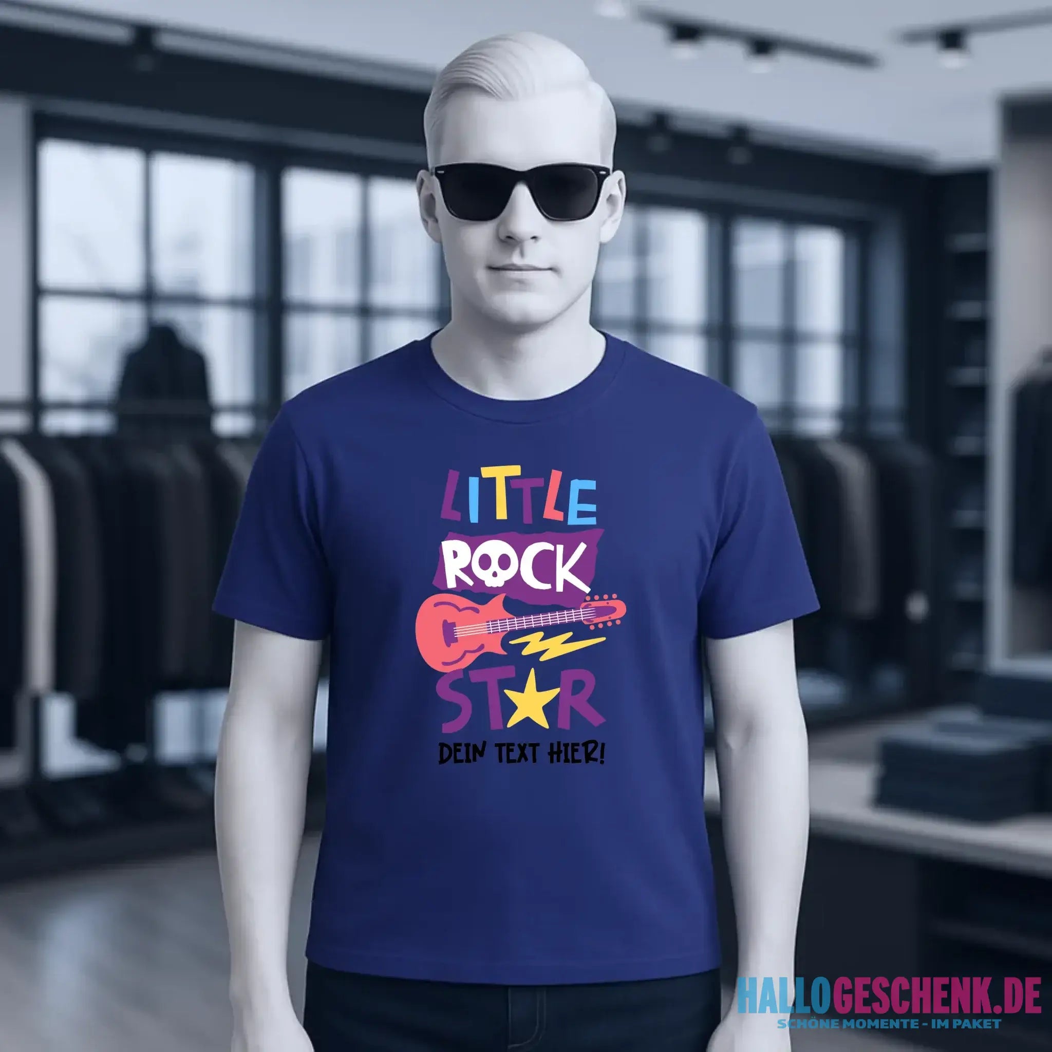 Little Rock Star 2 Motive wählbar • Unisex Premium T-Shirt XS-5XL aus Bio-Baumwolle für Herren & Damen • personalisiert • Motivprodukt