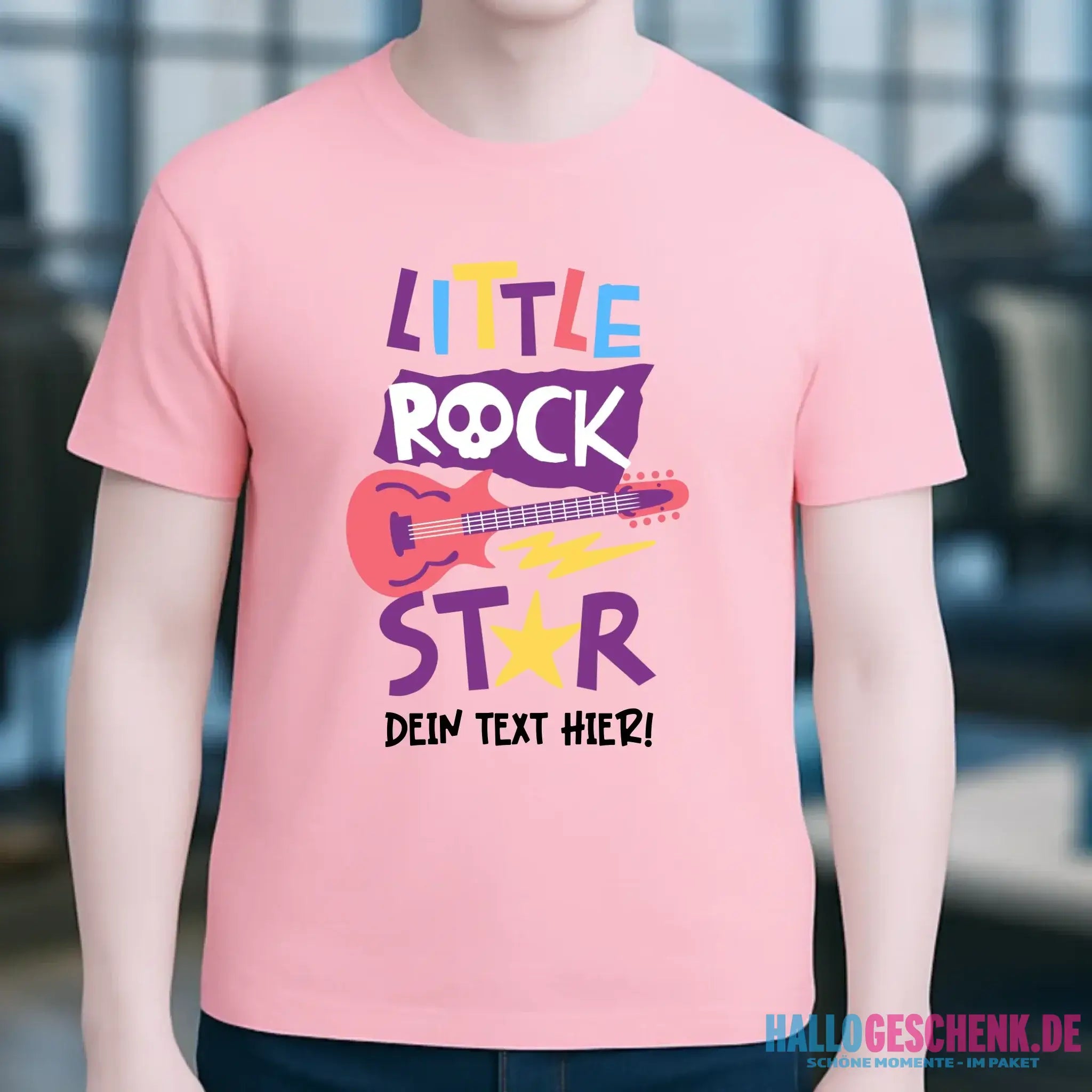 Little Rock Star 2 Motive wählbar • Unisex Premium T-Shirt XS-5XL aus Bio-Baumwolle für Herren & Damen • personalisiert • Motivprodukt