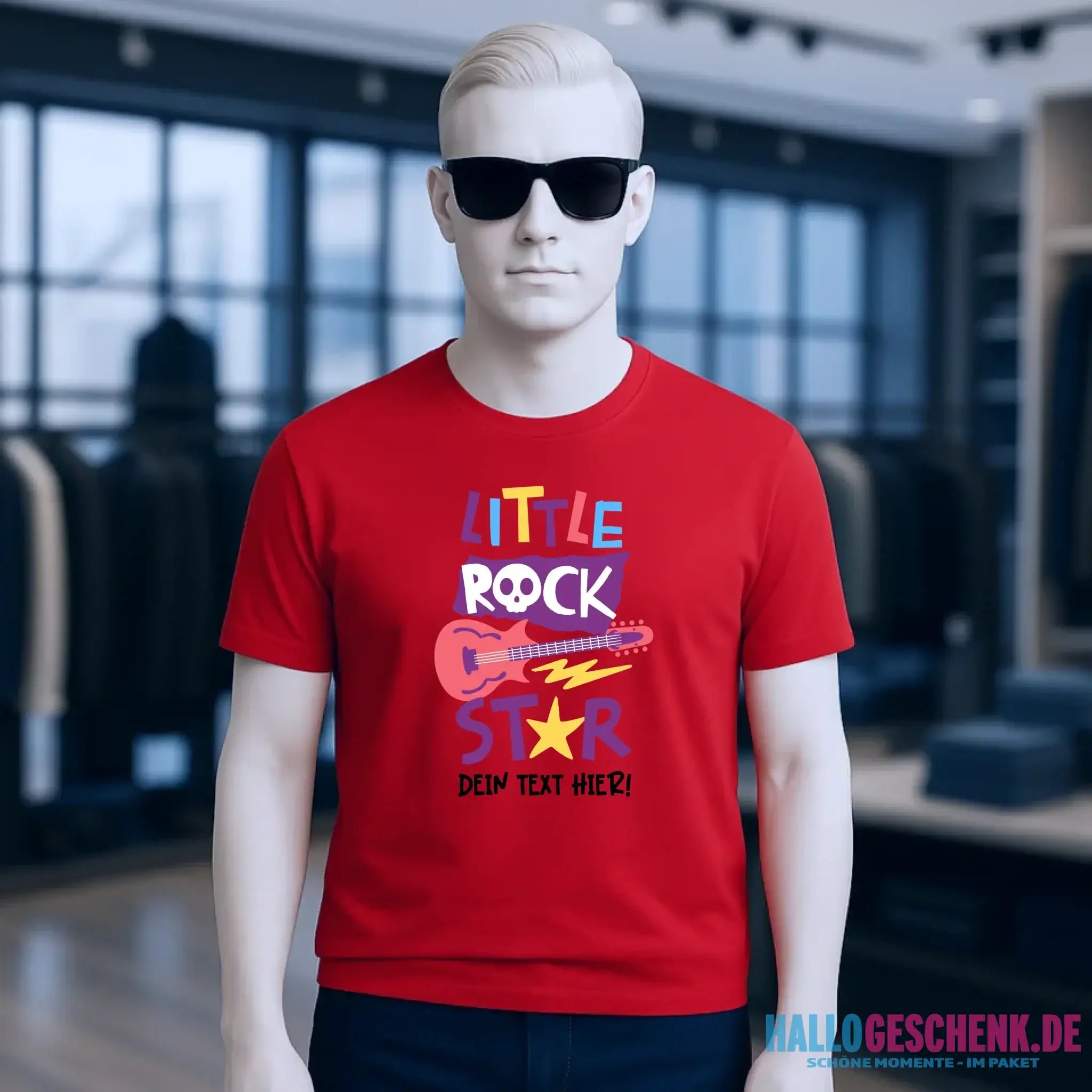 Little Rock Star 2 Motive wählbar • Unisex Premium T-Shirt XS-5XL aus Bio-Baumwolle für Herren & Damen • personalisiert • Motivprodukt