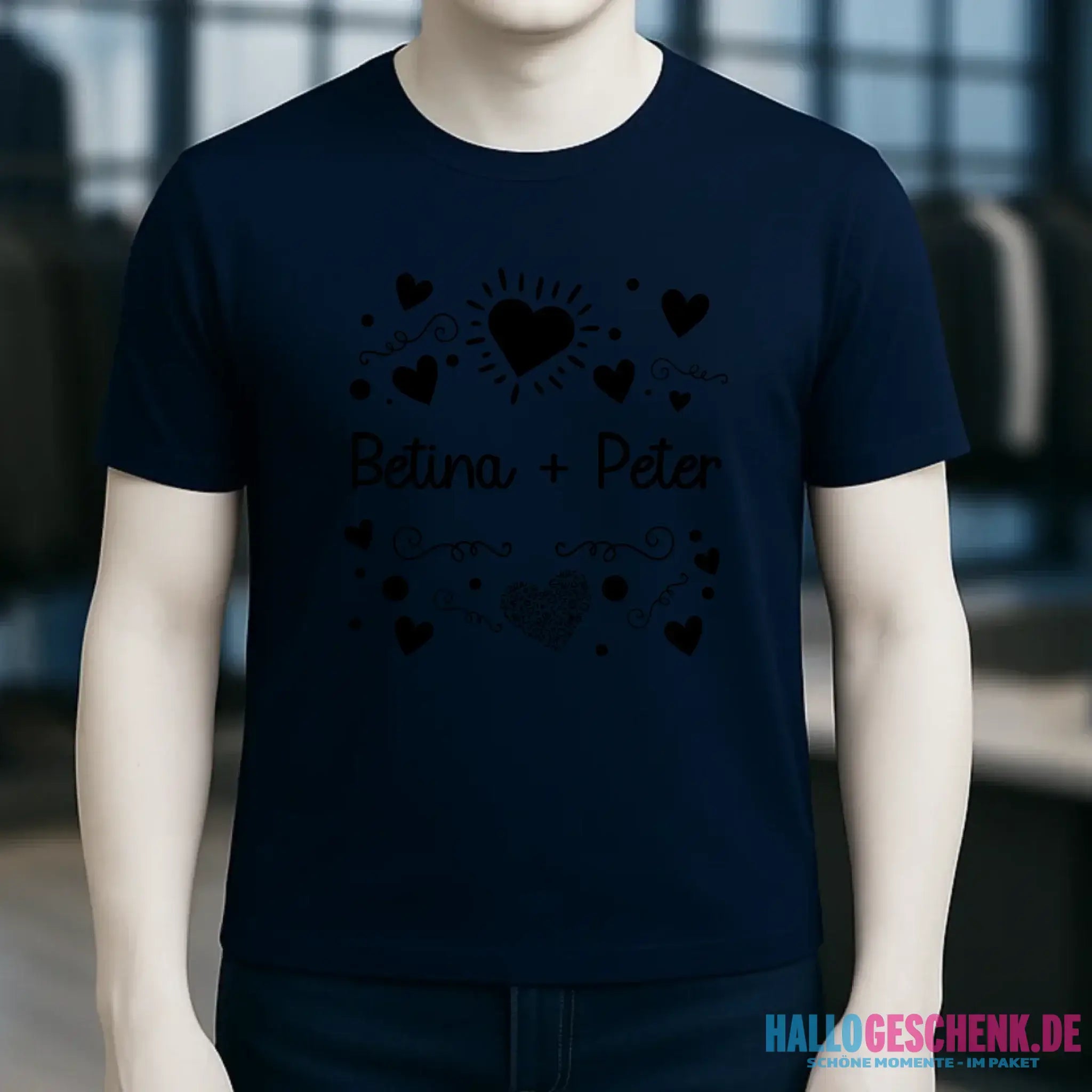 LOVE DESIGN 1 • Unisex Premium T-Shirt XS-5XL aus Bio-Baumwolle für Damen & Herren