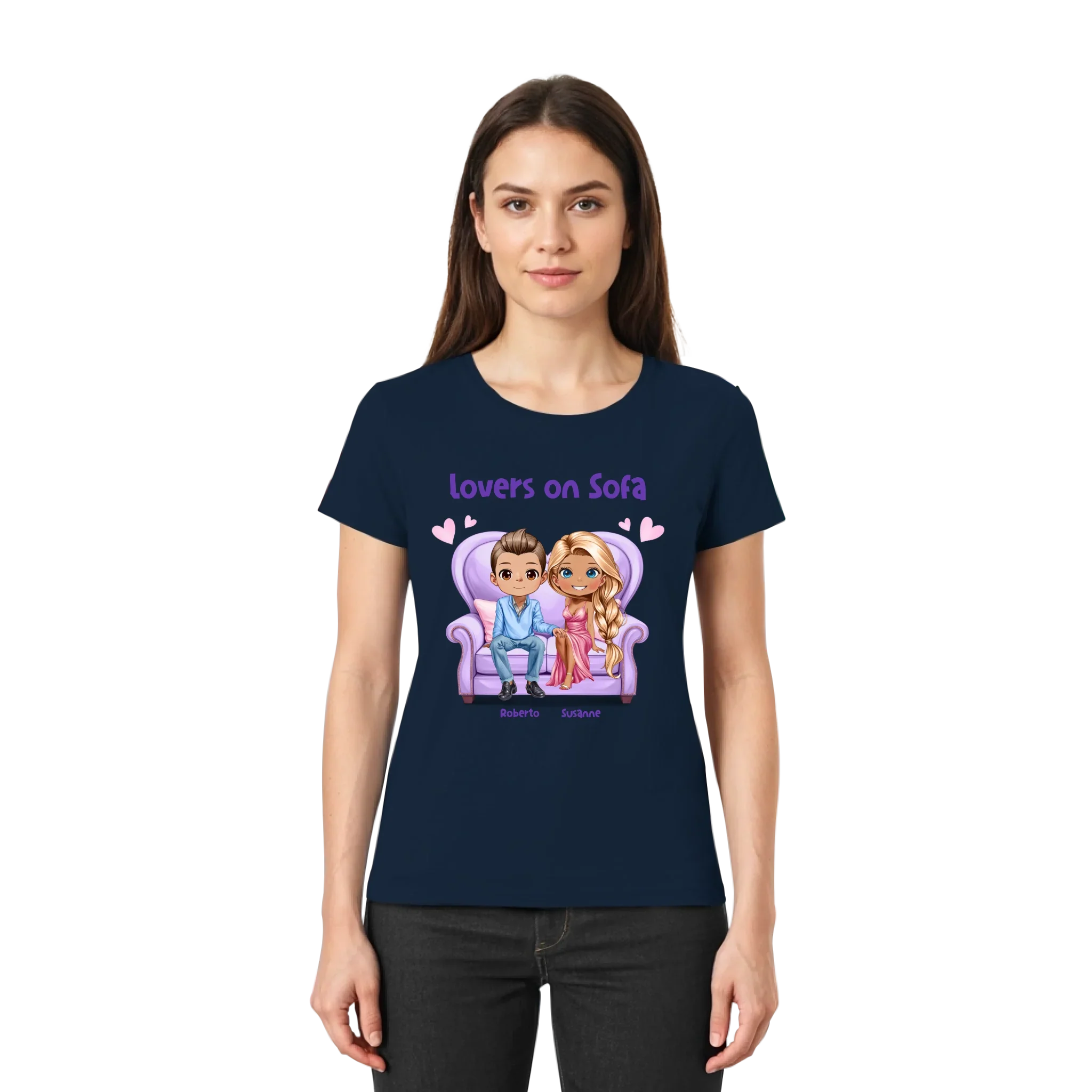 Lovers on Sofa: 2-4 Figuren (mw/mm/ww) • mehrere Artikel • ’Statement-Collection’ • Wunschtext • personalisierte