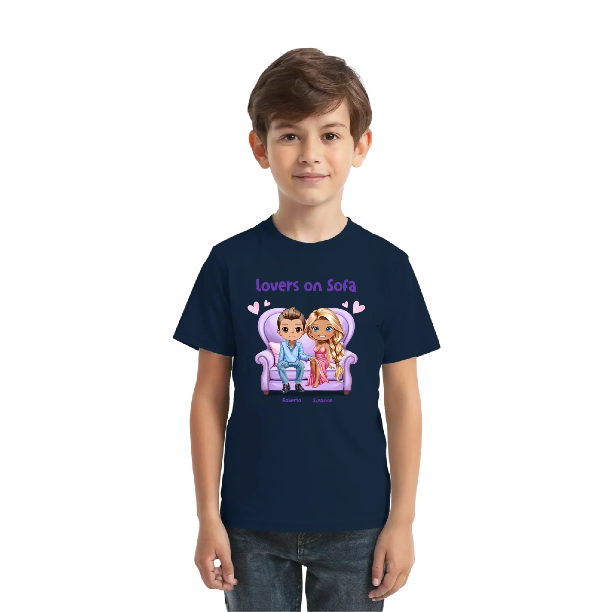 Lovers on Sofa: 2-4 Figuren (mw/mm/ww) • mehrere Artikel • ’Statement-Collection’ • Wunschtext • personalisierte