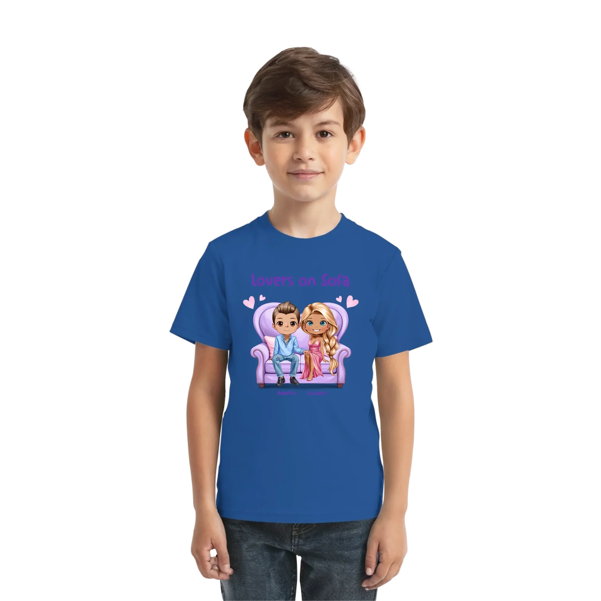 Lovers on Sofa: 2-4 Figuren (mw/mm/ww) • mehrere Artikel • ’Statement-Collection’ • Wunschtext • personalisierte