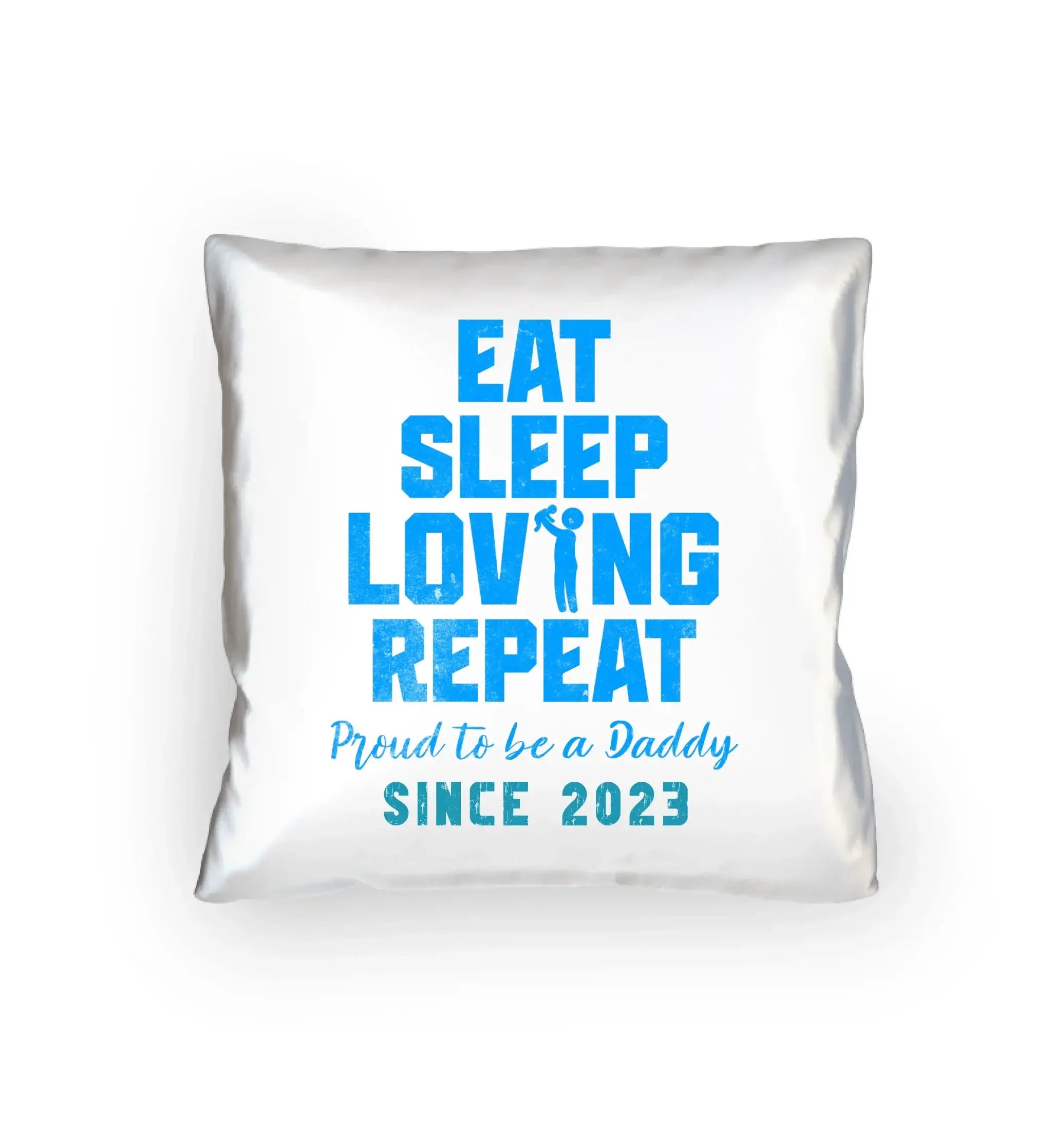 Loving Dad • Farbwahl + Wunschtext• Kissen 40x40 cm • personalisiert