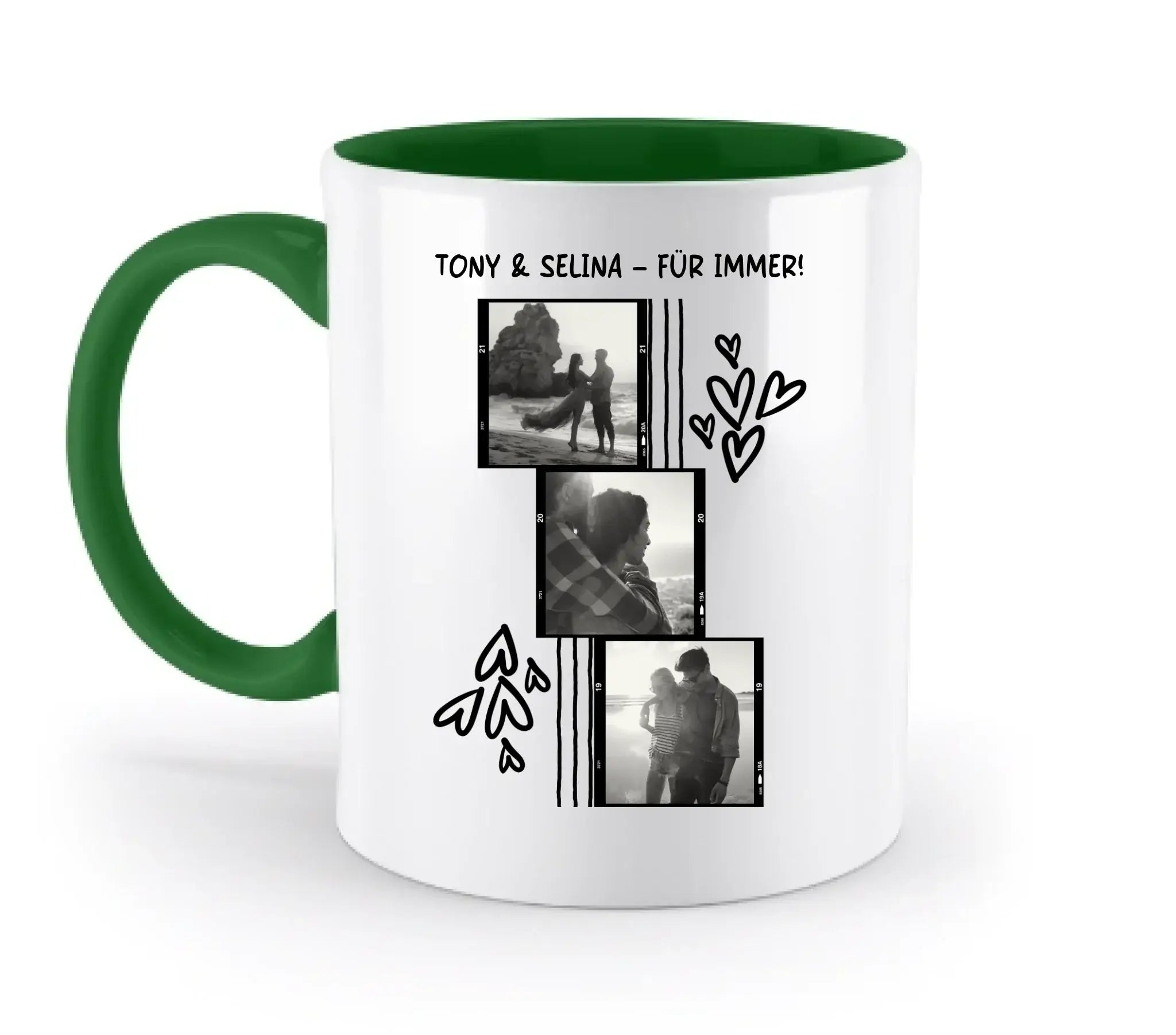 Mein Fotomotiv • Tasse (spülmaschinenfest) - Tassen / Irish-Green / 330ml - personalisierte Tasse