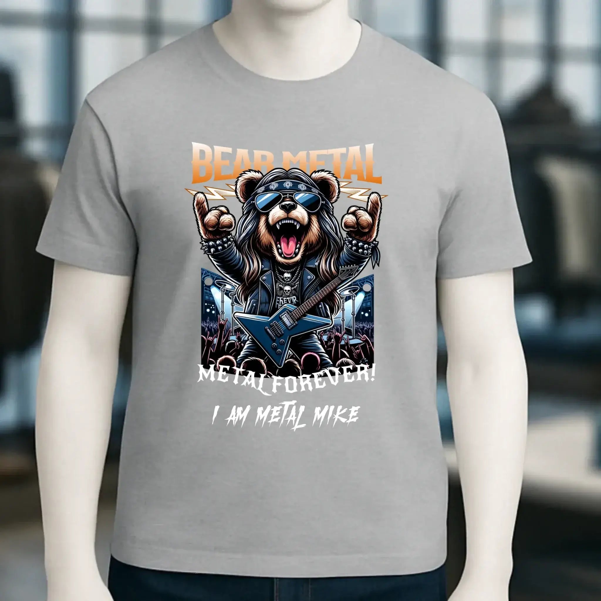 METAL FOREVER! • Musik • Music • Heavy Metal • Rock • Unisex Premium T-Shirt XS-5XL aus Bio-Baumwolle für Herren & Damen • personalisiert • Motivprodukt