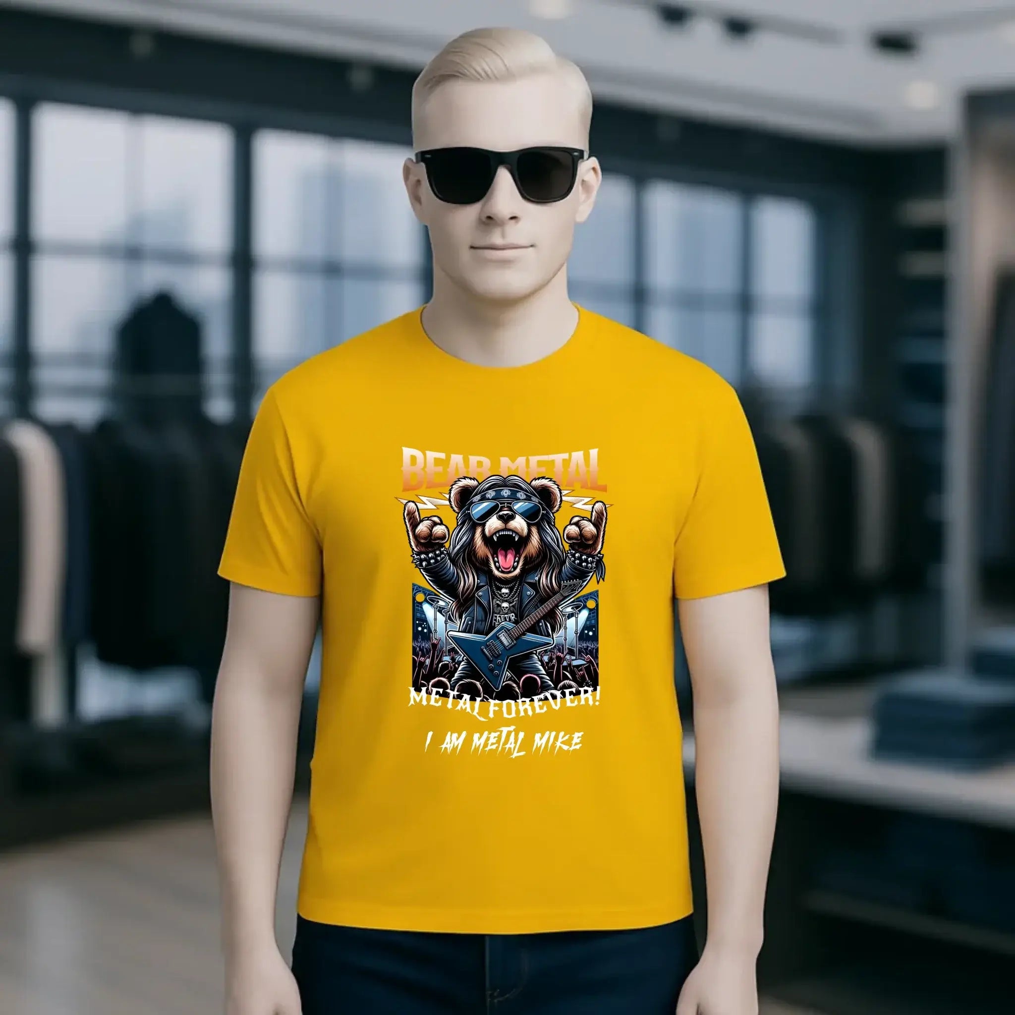 METAL FOREVER! • Musik • Music • Heavy Metal • Rock • Unisex Premium T-Shirt XS-5XL aus Bio-Baumwolle für Herren & Damen • personalisiert • Motivprodukt