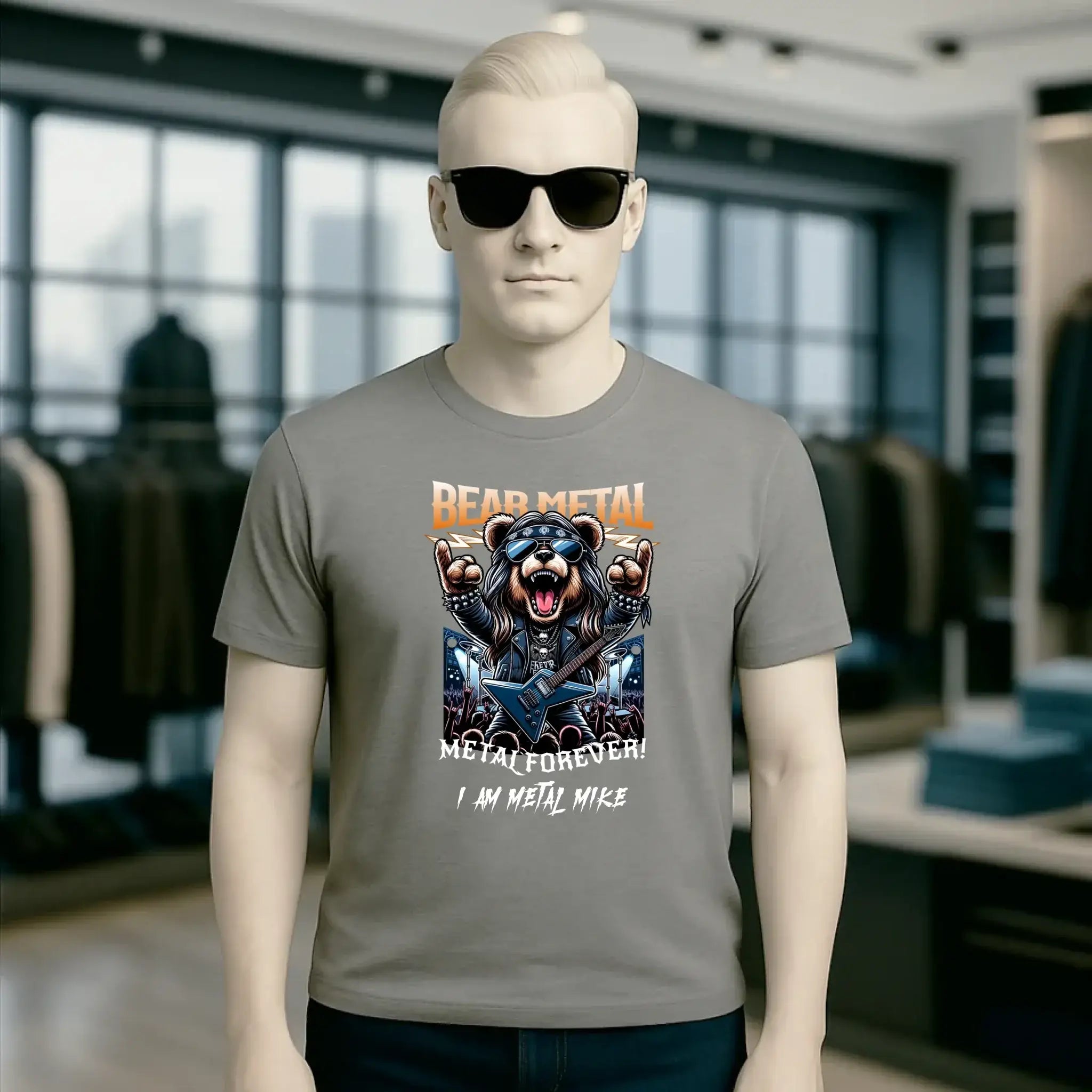 METAL FOREVER! • Musik • Music • Heavy Metal • Rock • Unisex Premium T-Shirt XS-5XL aus Bio-Baumwolle für Herren & Damen • personalisiert • Motivprodukt