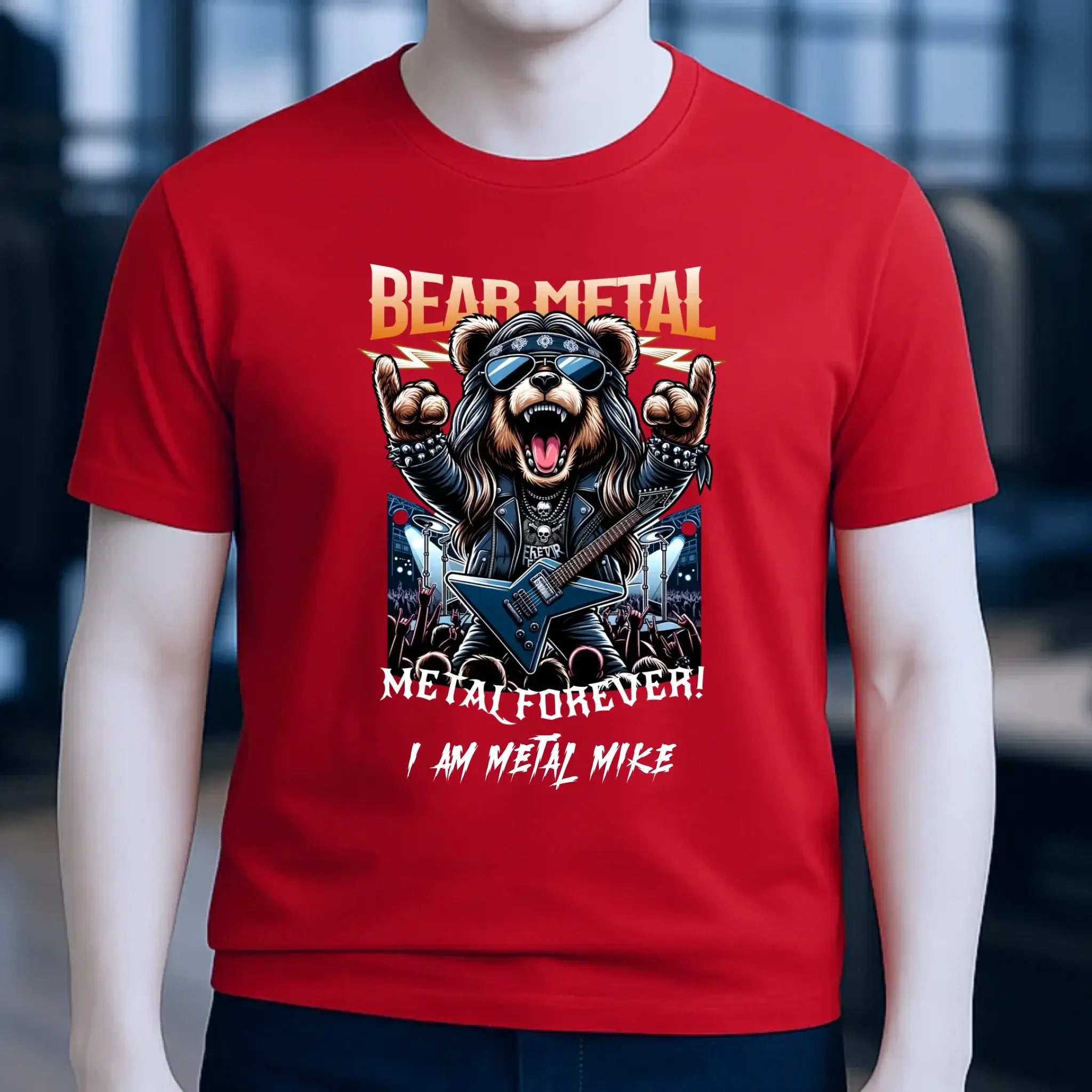 METAL FOREVER! • Musik • Music • Heavy Metal • Rock • Unisex Premium T-Shirt XS-5XL aus Bio-Baumwolle für Herren & Damen • personalisiert • Motivprodukt