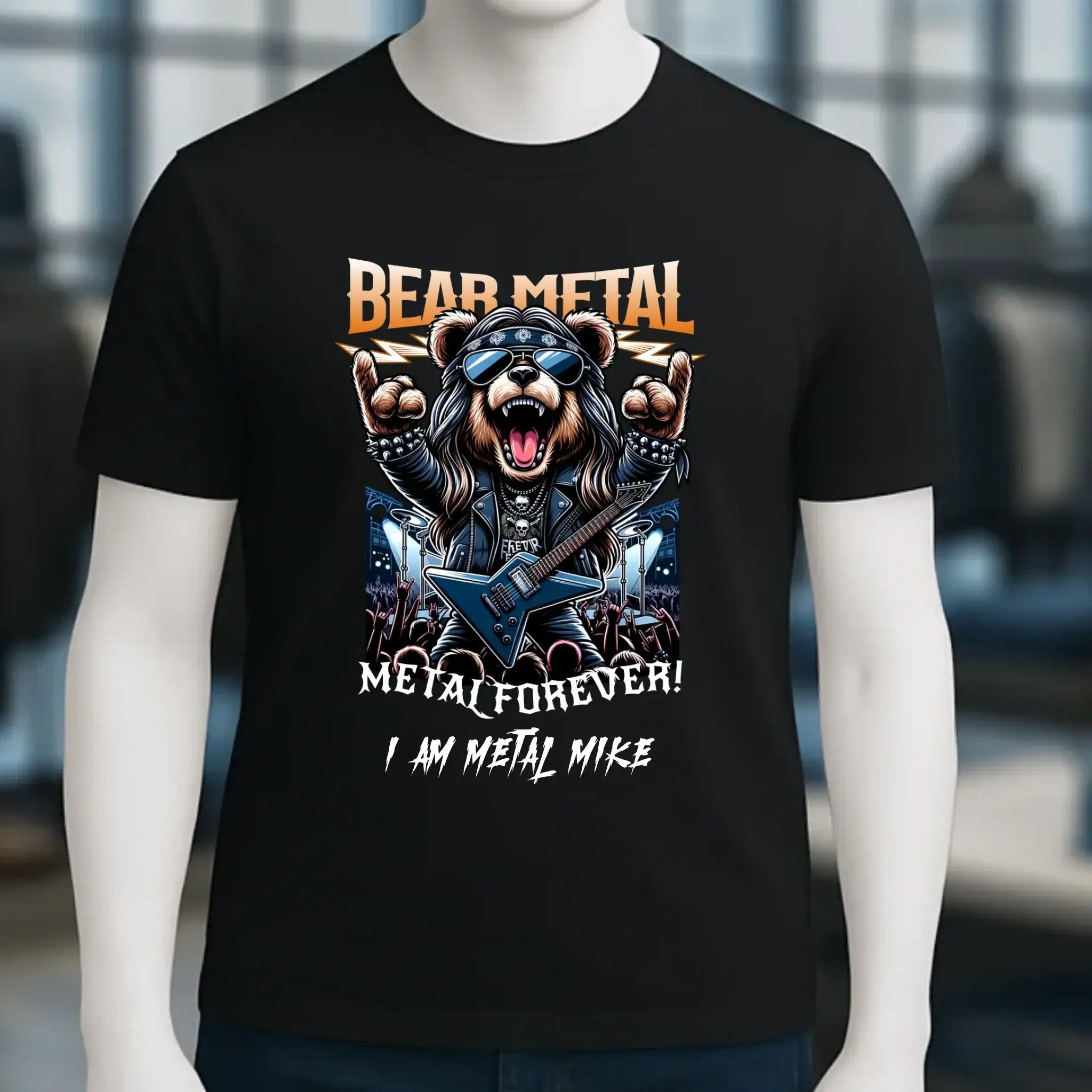 METAL FOREVER! • Musik • Music • Heavy Metal • Rock • Unisex Premium T-Shirt XS-5XL aus Bio-Baumwolle für Herren & Damen • personalisiert • Motivprodukt