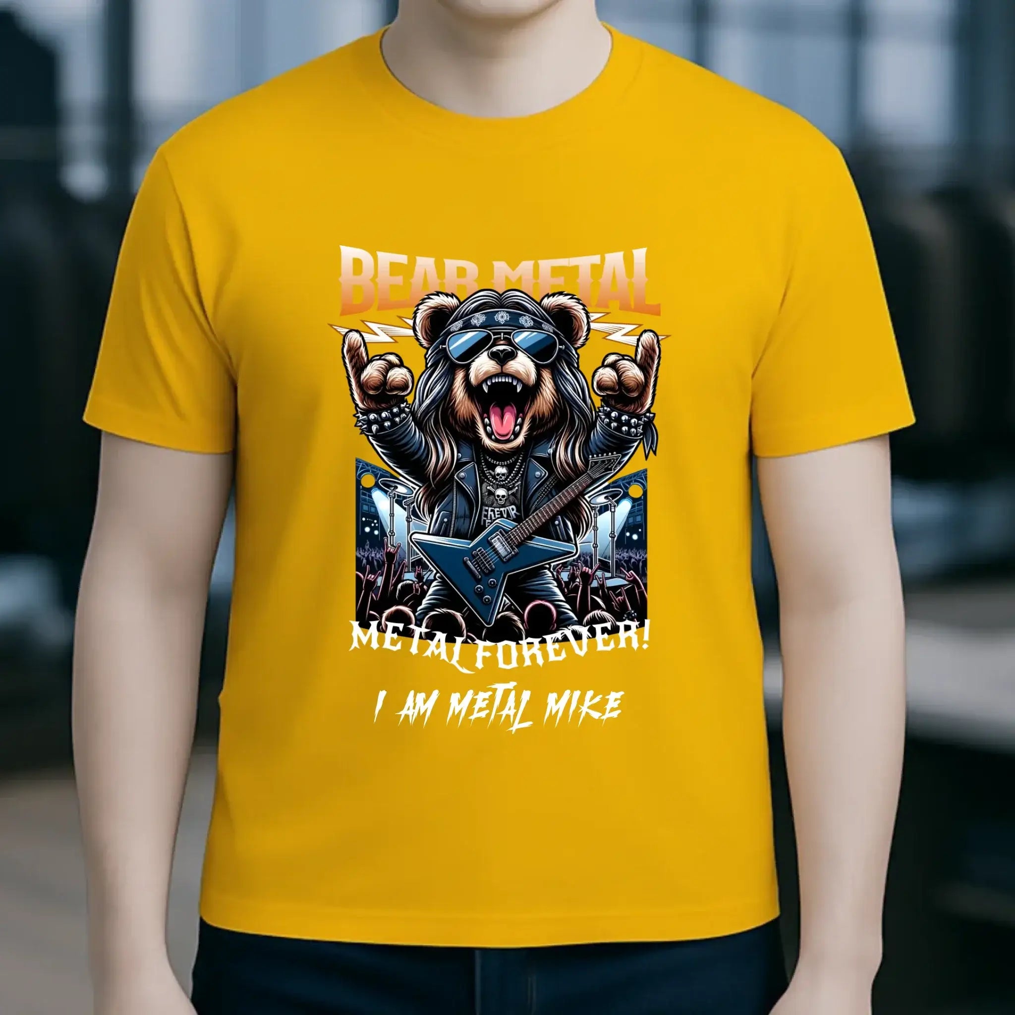 METAL FOREVER! • Musik • Music • Heavy Metal • Rock • Unisex Premium T-Shirt XS-5XL aus Bio-Baumwolle für Herren & Damen • personalisiert • Motivprodukt