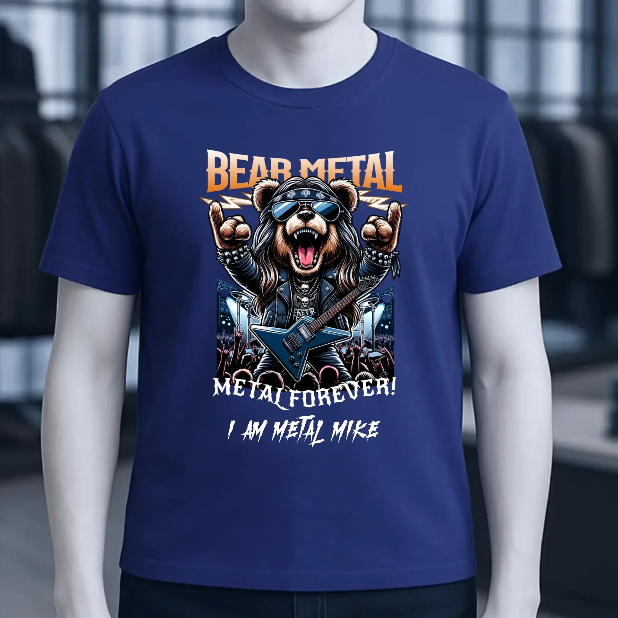 METAL FOREVER! • Musik • Music • Heavy Metal • Rock • Unisex Premium T-Shirt XS-5XL aus Bio-Baumwolle für Herren & Damen • personalisiert • Motivprodukt