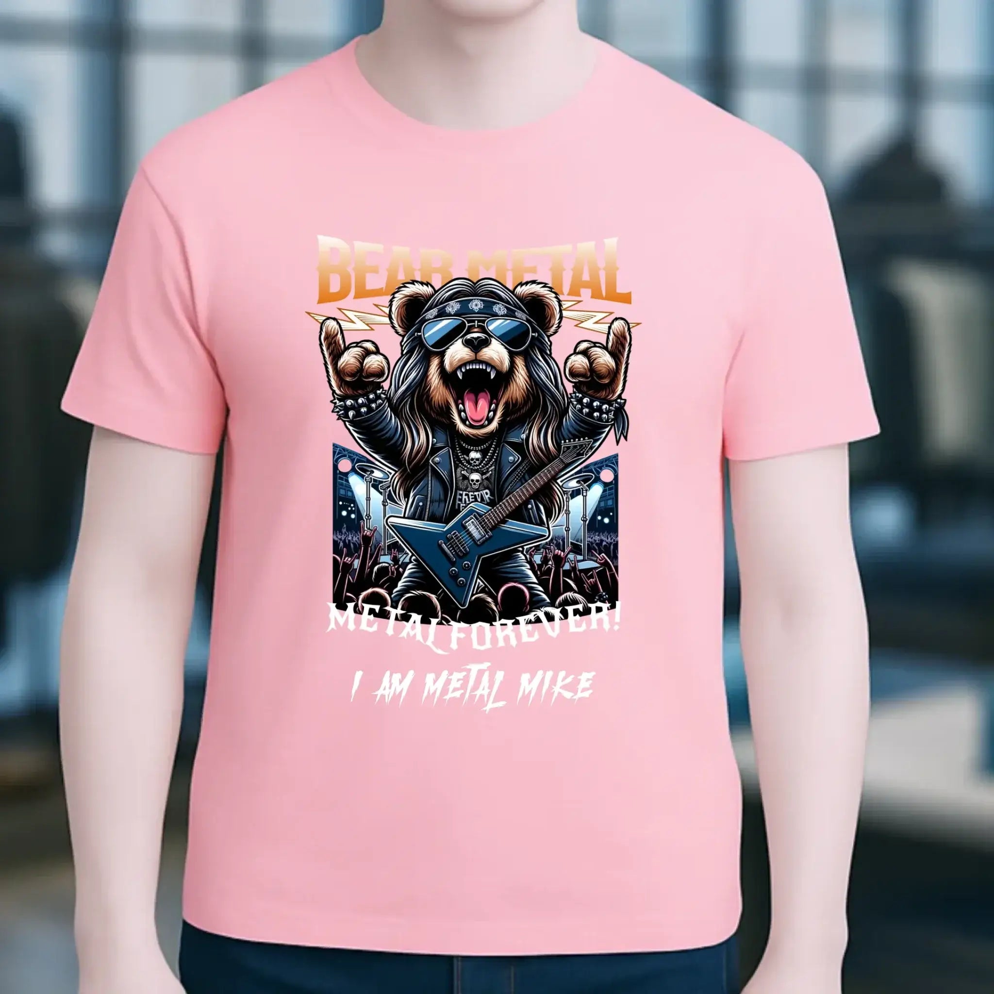 METAL FOREVER! • Musik • Music • Heavy Metal • Rock • Unisex Premium T-Shirt XS-5XL aus Bio-Baumwolle für Herren & Damen • personalisiert • Motivprodukt