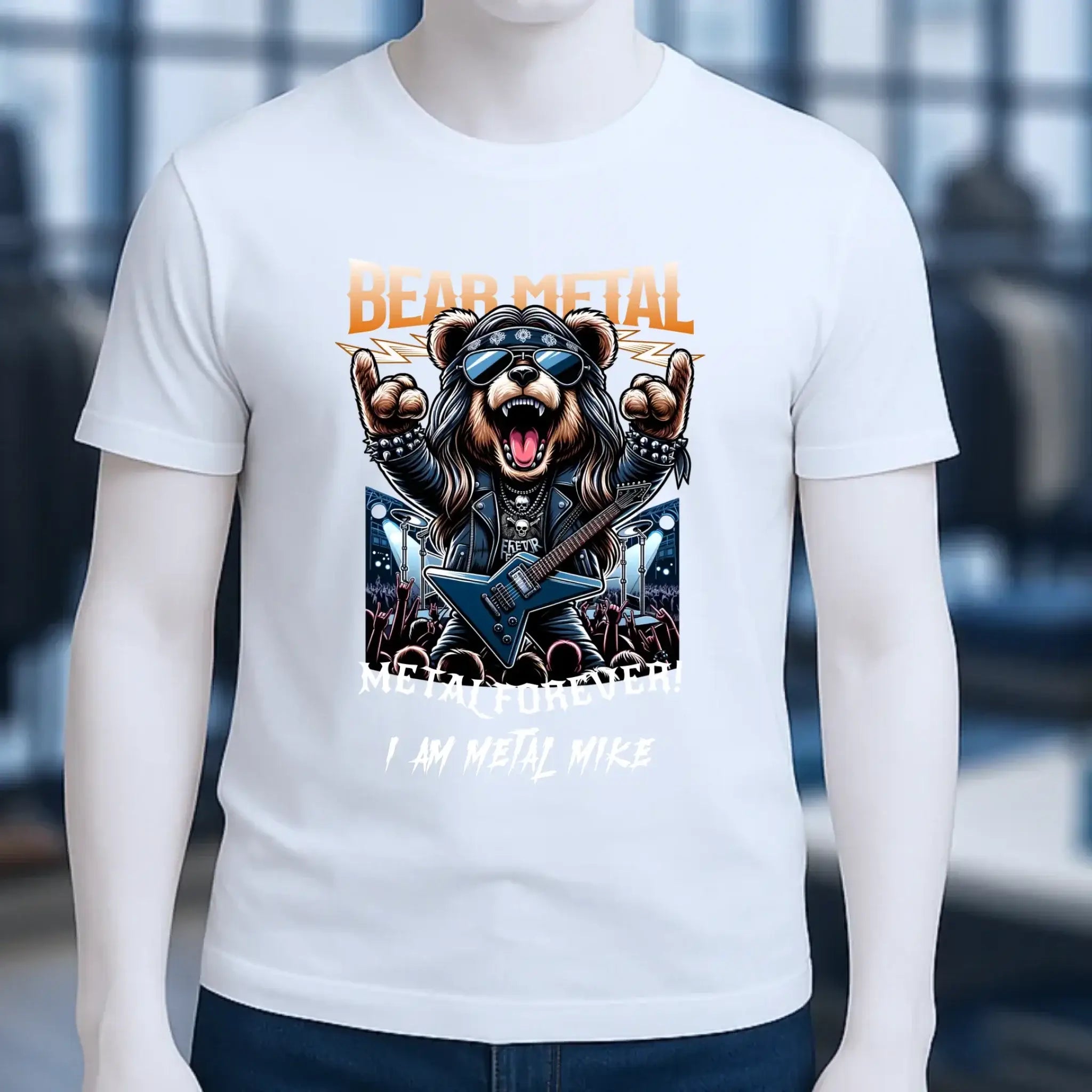 METAL FOREVER! • Musik • Music • Heavy Metal • Rock • Unisex Premium T-Shirt XS-5XL aus Bio-Baumwolle für Herren & Damen • personalisiert • Motivprodukt