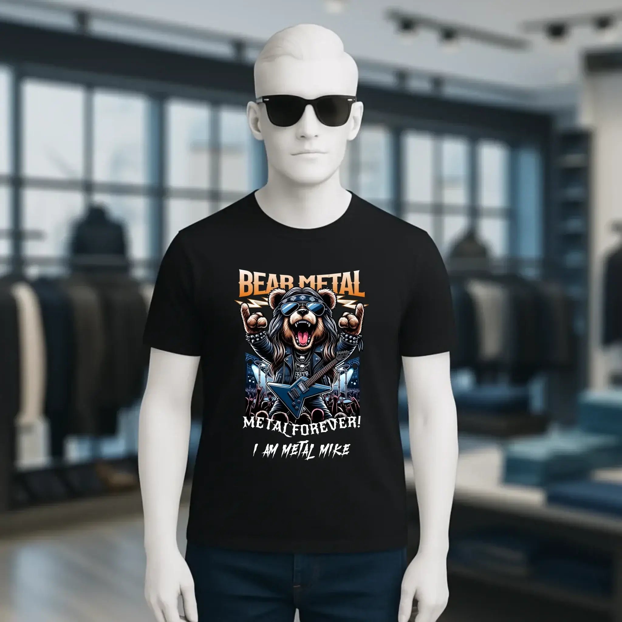 METAL FOREVER! • Musik • Music • Heavy Metal • Rock • Unisex Premium T-Shirt XS-5XL aus Bio-Baumwolle für Herren & Damen • personalisiert • Motivprodukt