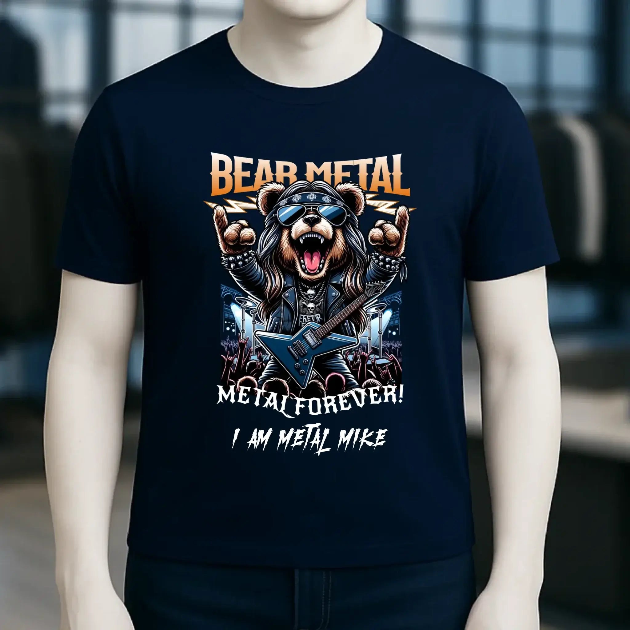 METAL FOREVER! • Musik • Music • Heavy Metal • Rock • Unisex Premium T-Shirt XS-5XL aus Bio-Baumwolle für Herren & Damen • personalisiert • Motivprodukt