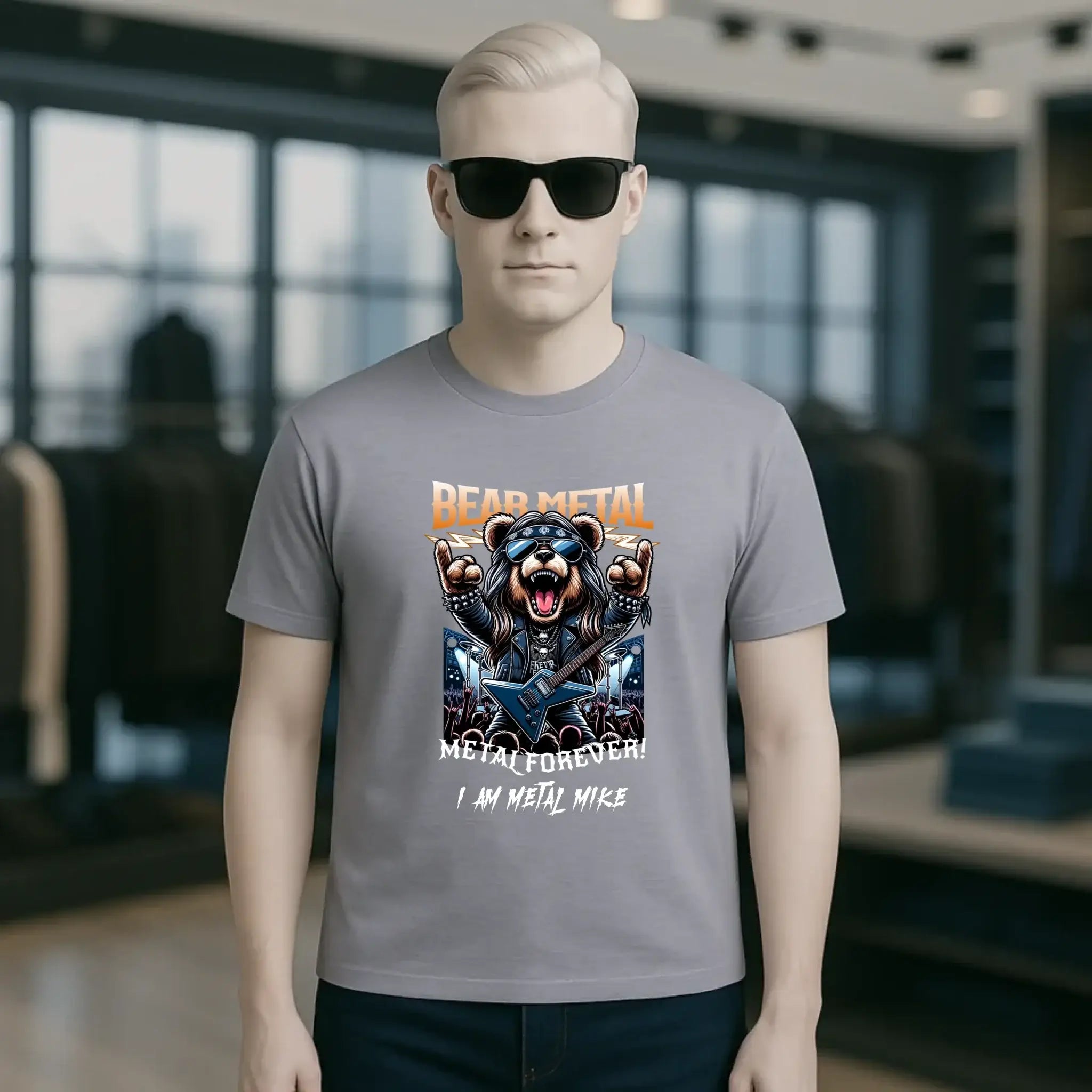 METAL FOREVER! • Musik • Music • Heavy Metal • Rock • Unisex Premium T-Shirt XS-5XL aus Bio-Baumwolle für Herren & Damen • personalisiert • Motivprodukt